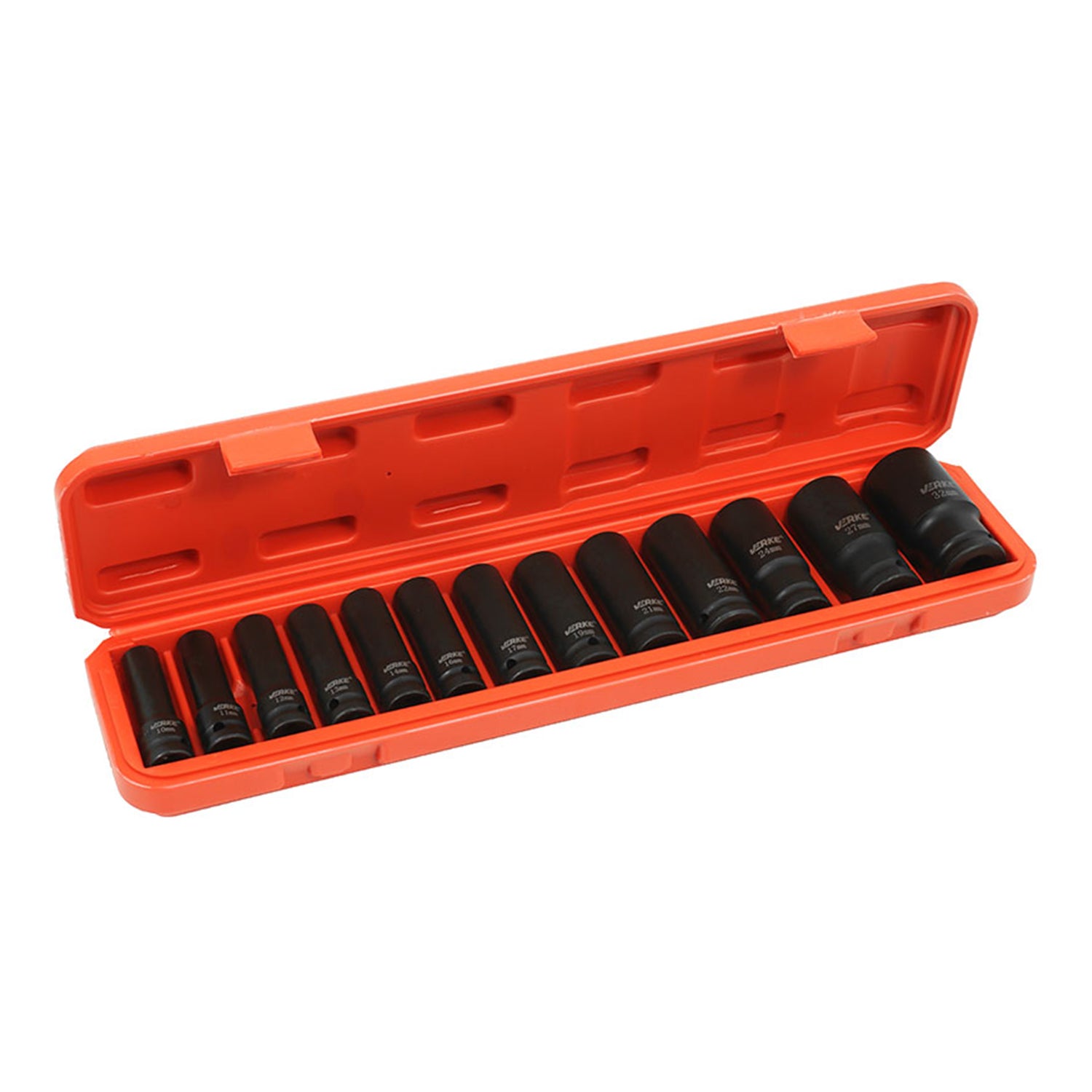 Set 13 tubulare de impact 1/2 10-32mm - VERKE