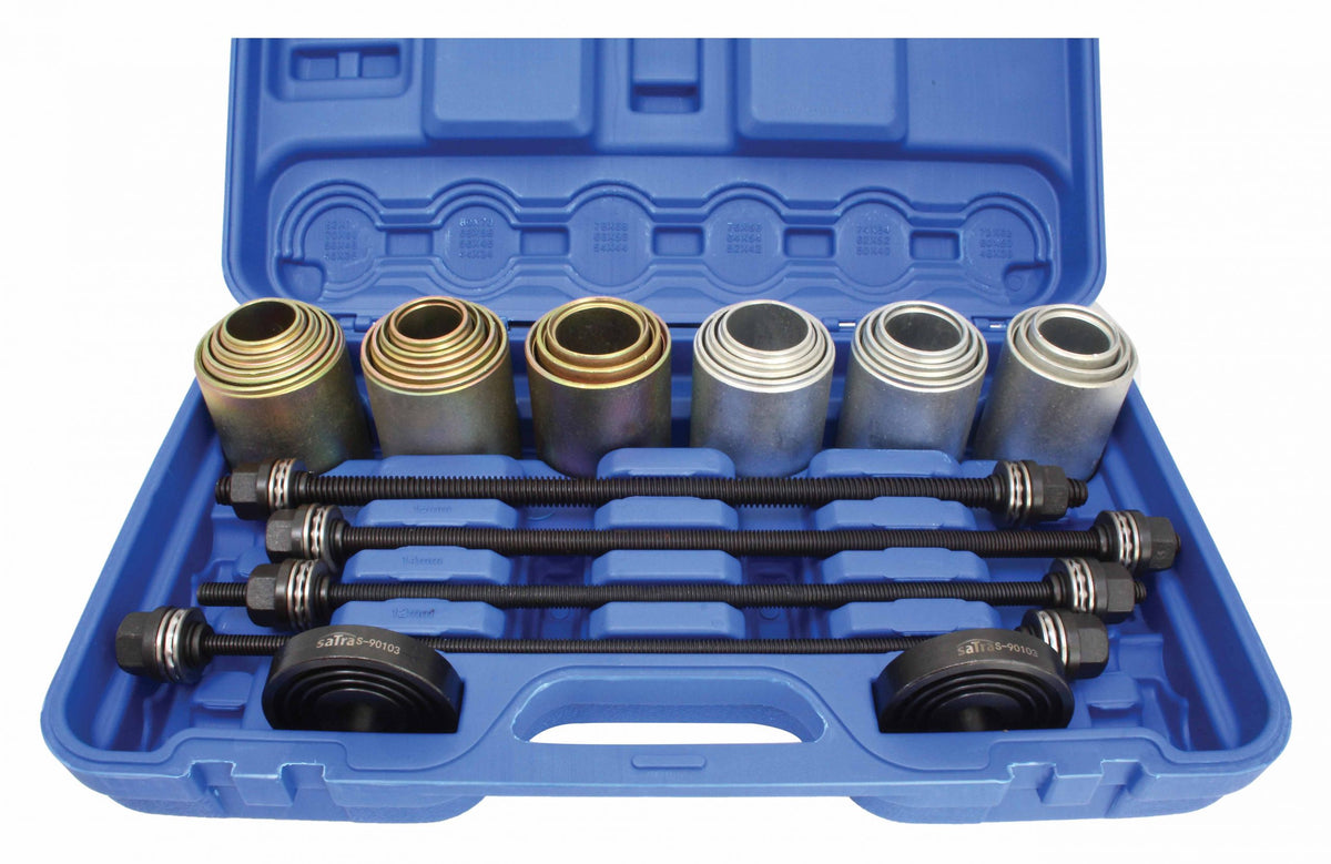 Set 26 piese pentru demontare si montare bucse, rulmenti si simeringuri-extractoare + prese