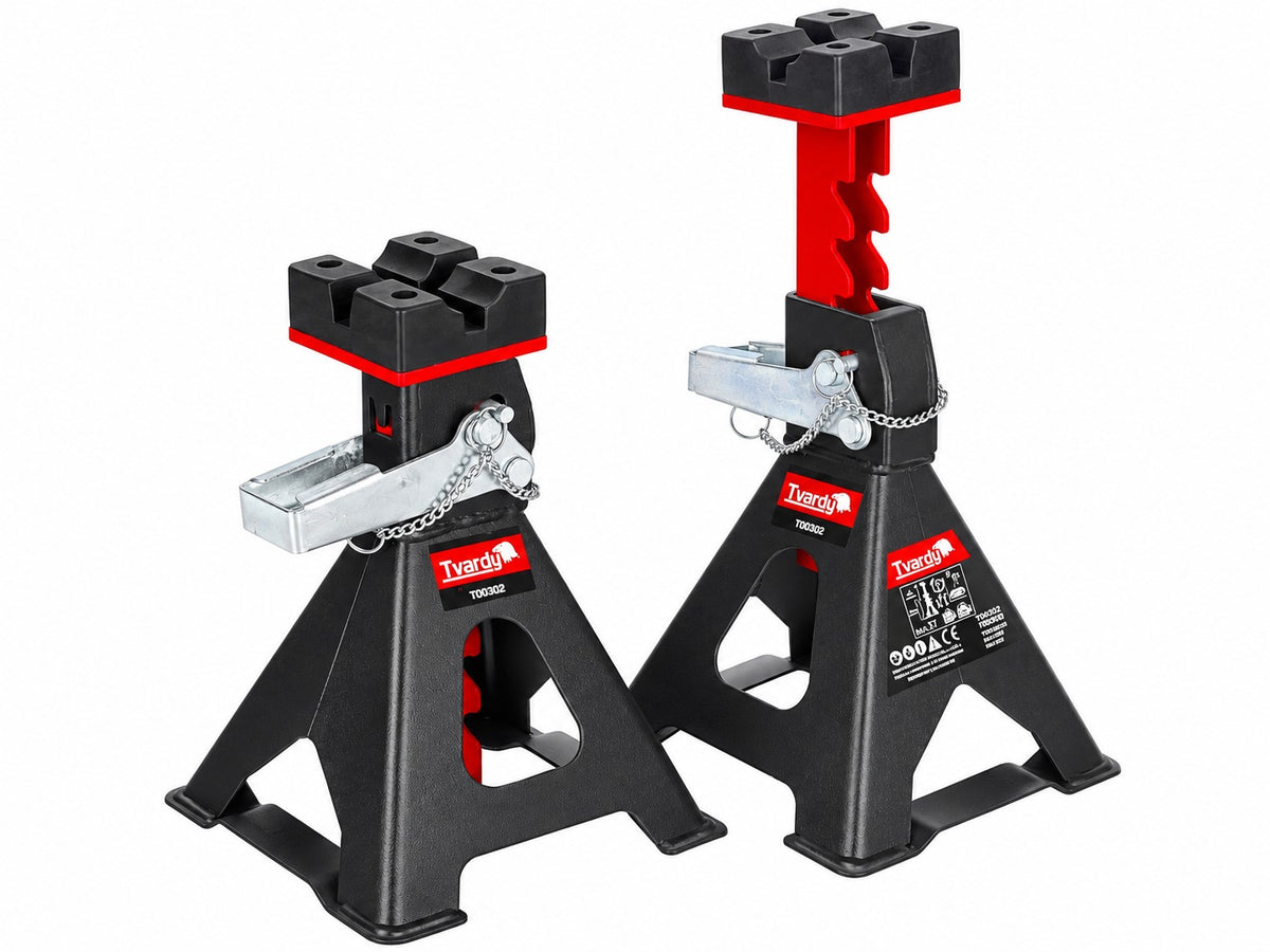 Set 2 capre auto 3T HEAVY DUTY reglabile - TVARDY