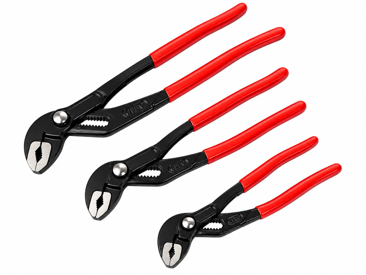 Set 3 clesti papagal reglabili pentru tevi GEBO TOOLS