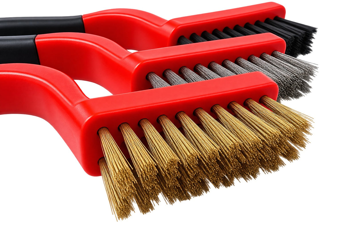Set 3 perii de sarma pentru curatare si indepartarea ruginei lungime 170mm GEBO TOOLS