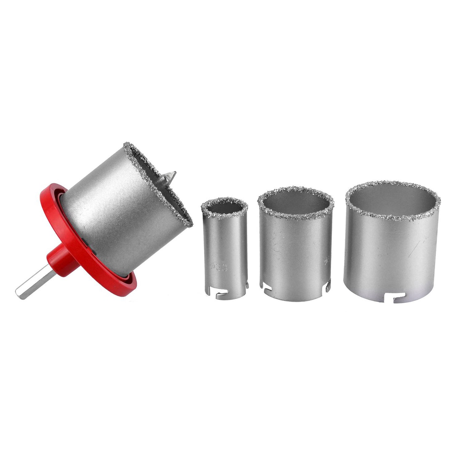 Set 4 carote glazurate cu tungsten hcs wolfram pentru gresie si teracota - KELTIN