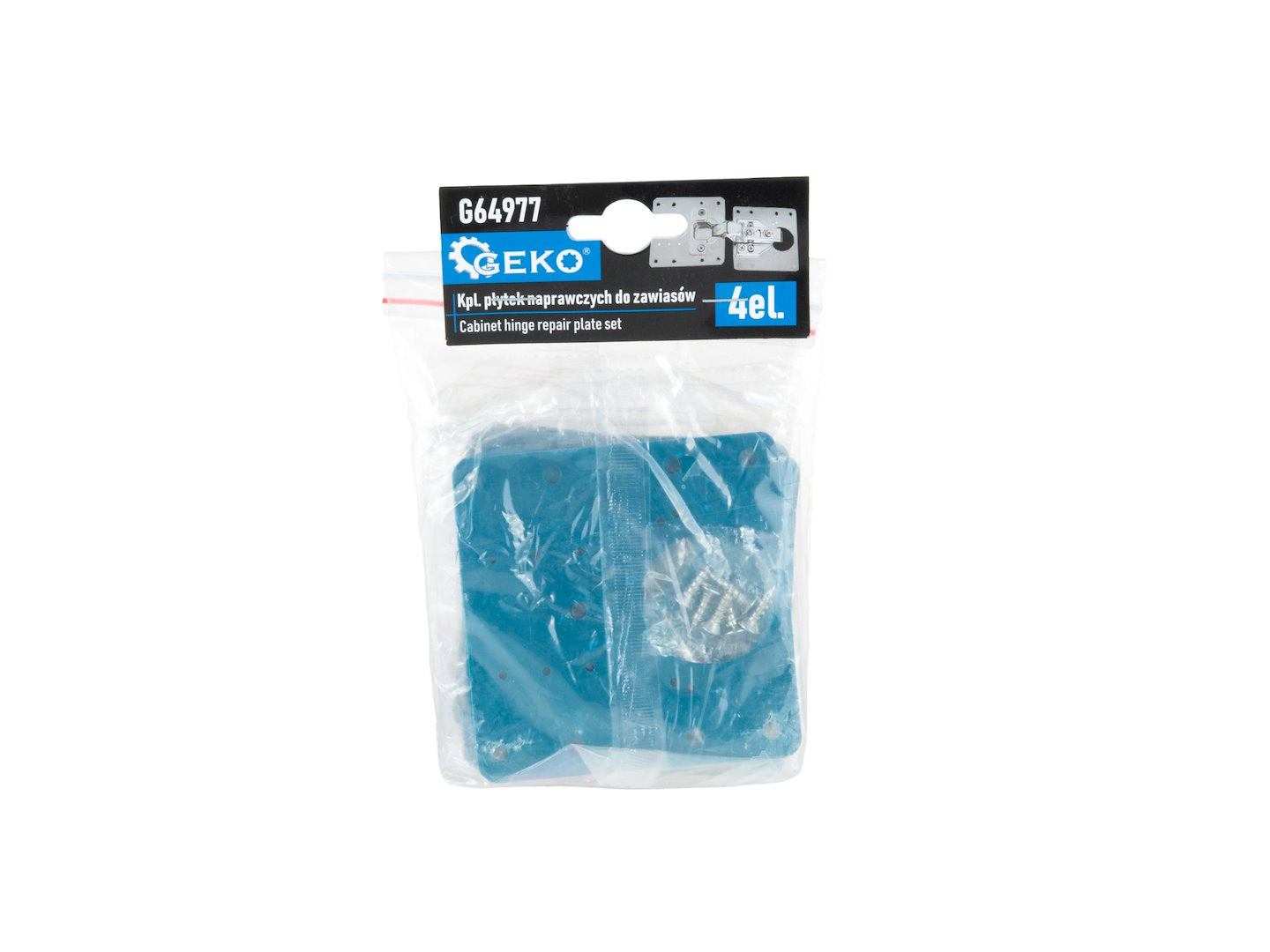 Set 4 placi pentru repararea balamalelor GEKO