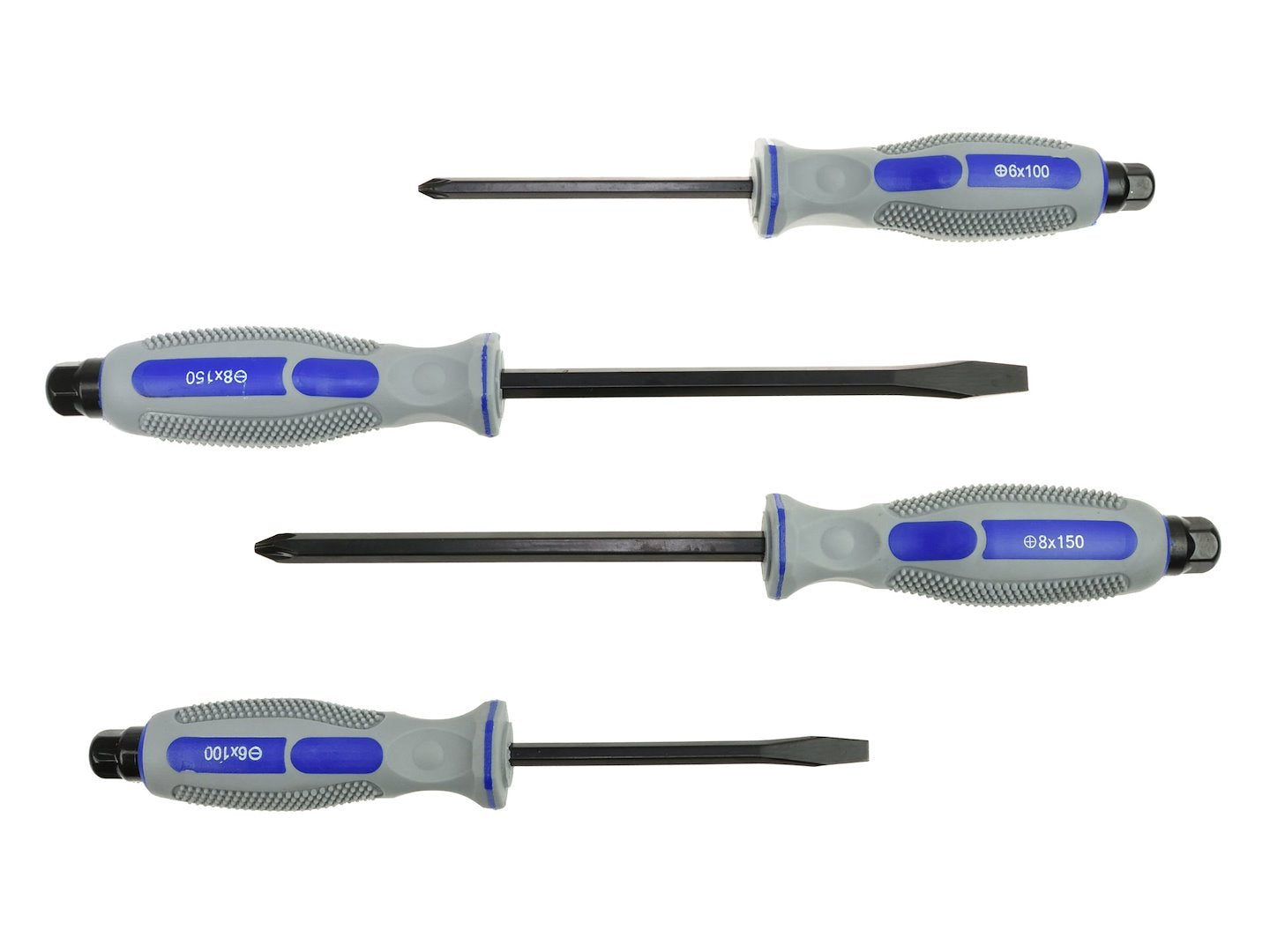 Set 4 surubelnite CRV mecanice de impact GEKO