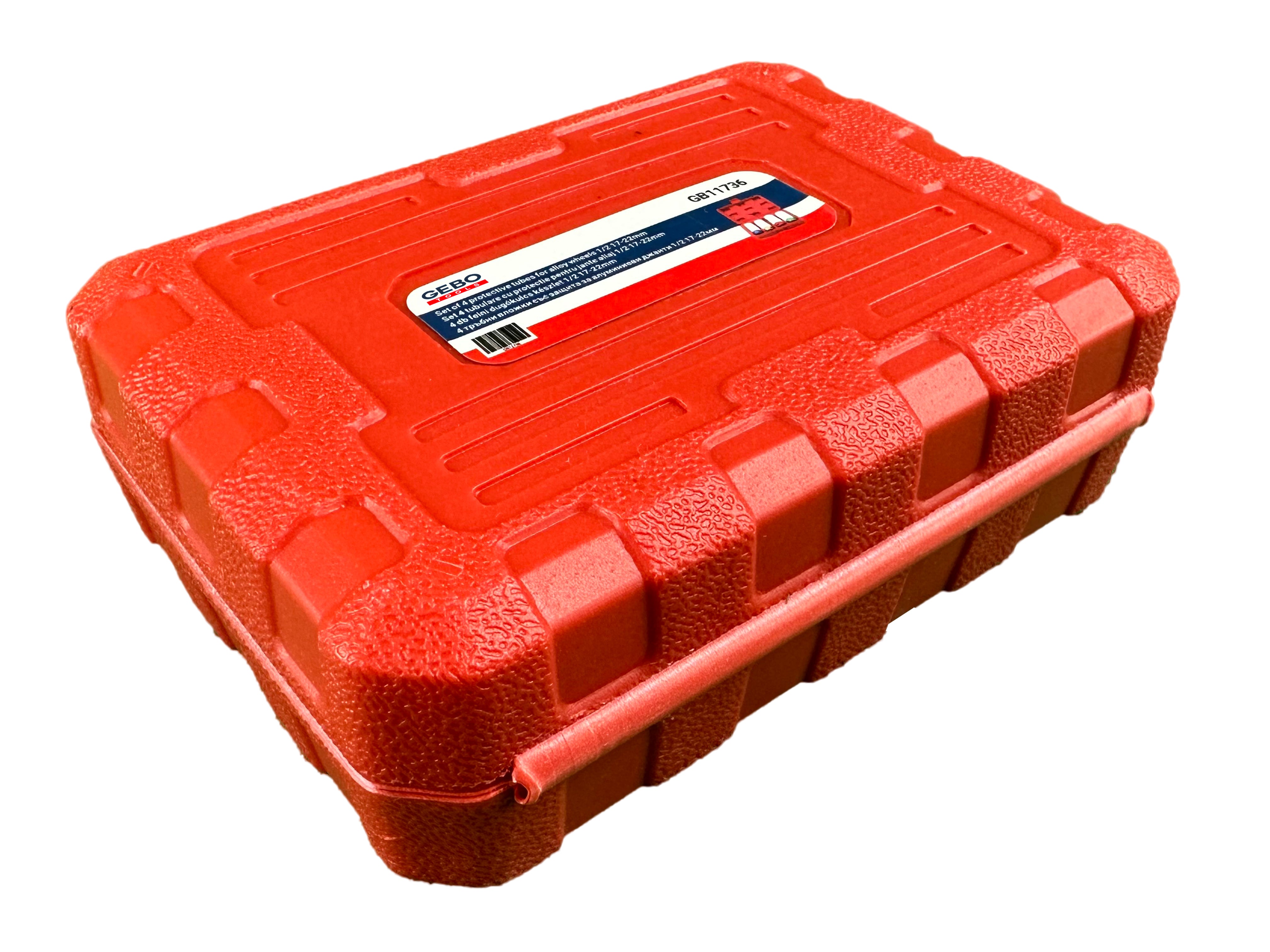 Set 4 tubulare cu protectie pentru jante aliaj 1/2 17-22mm GEBO TOOLS