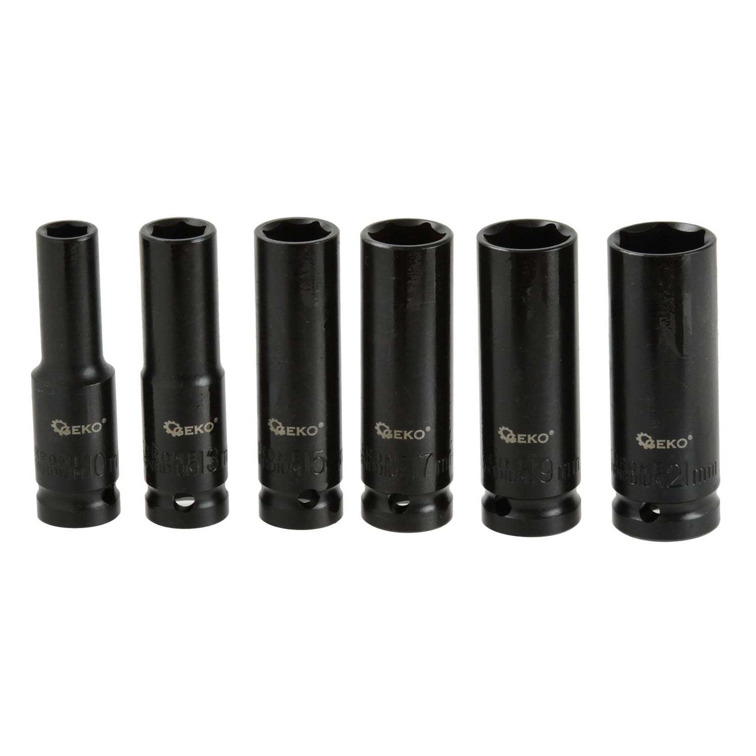 Set 6 chei tubulare lungi de impact 1/2 10-21mm