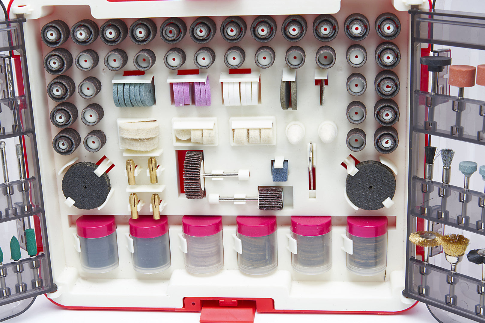 Set accesorii pentru slefuitor polizor biax 508 piese HBM