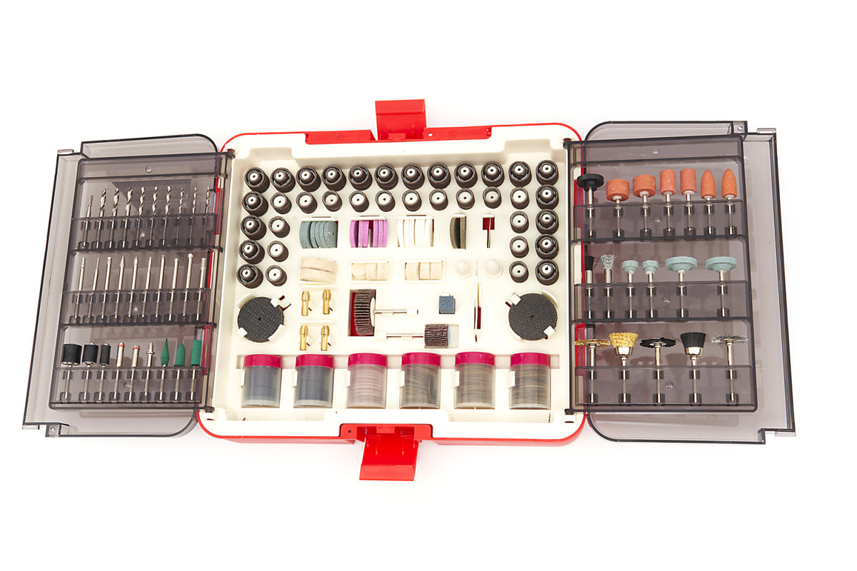 Set accesorii pentru slefuitor polizor biax 508 piese HBM