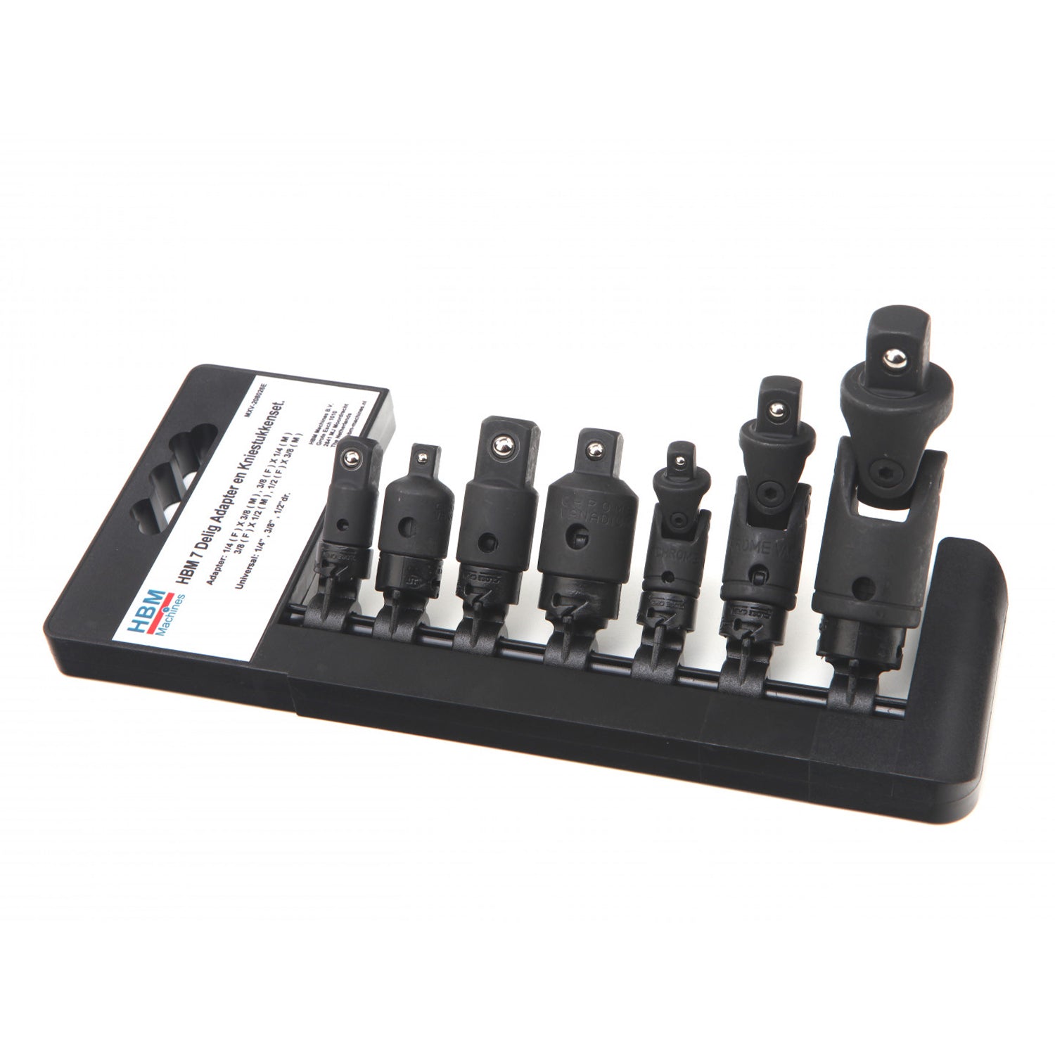 Set adaptoare de impact 7 piese HBM MACHINES OLANDA