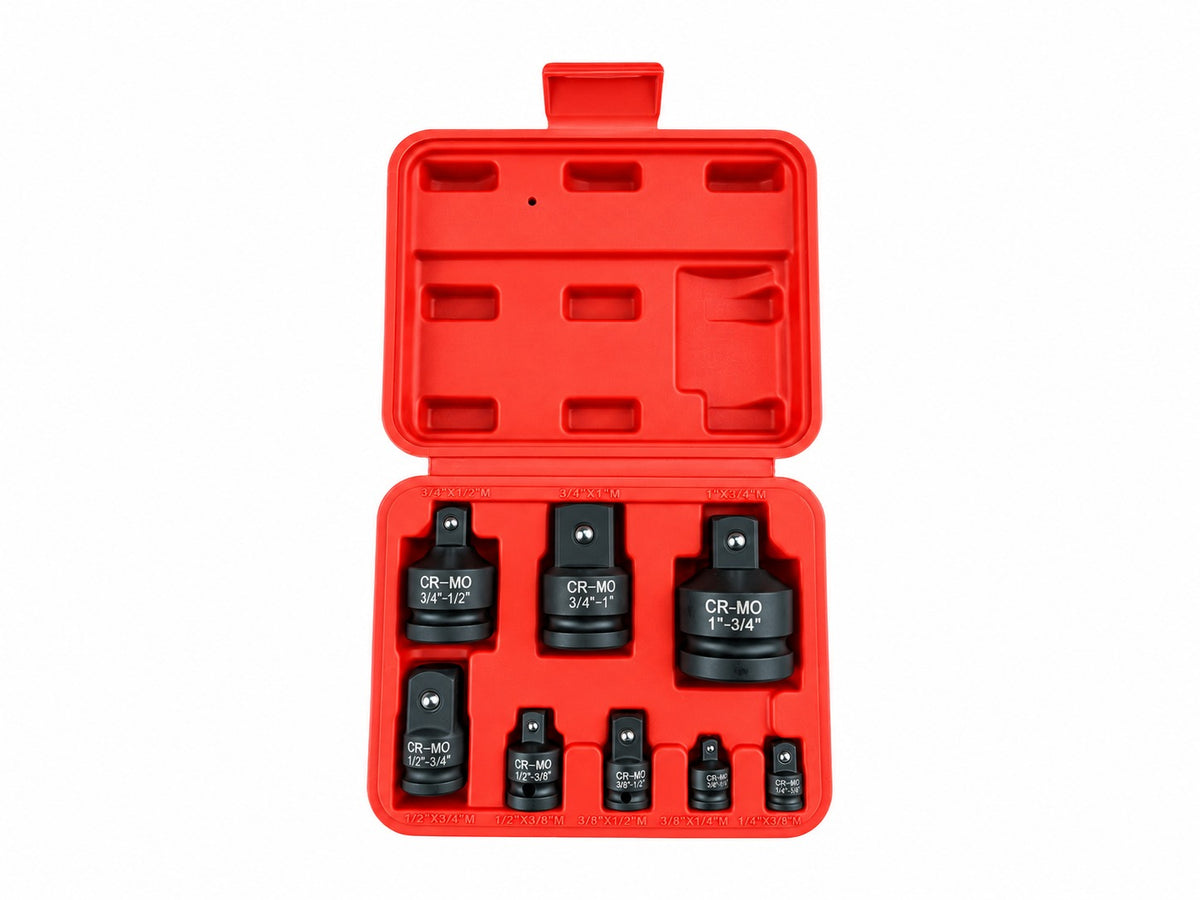Set adaptoare de impact 8 piese GEBO TOOLS