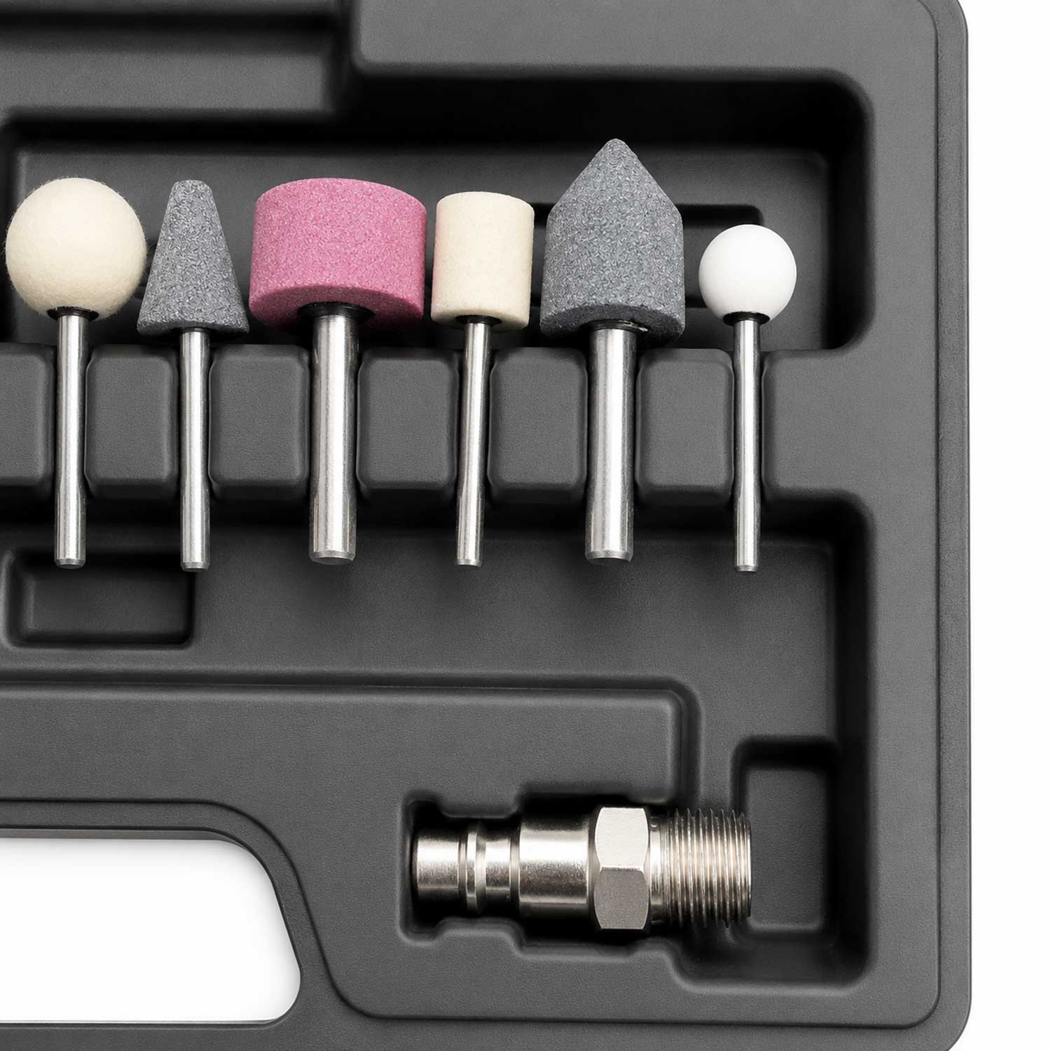 Set biax pneumatic cu accesorii GEBO TOOLS