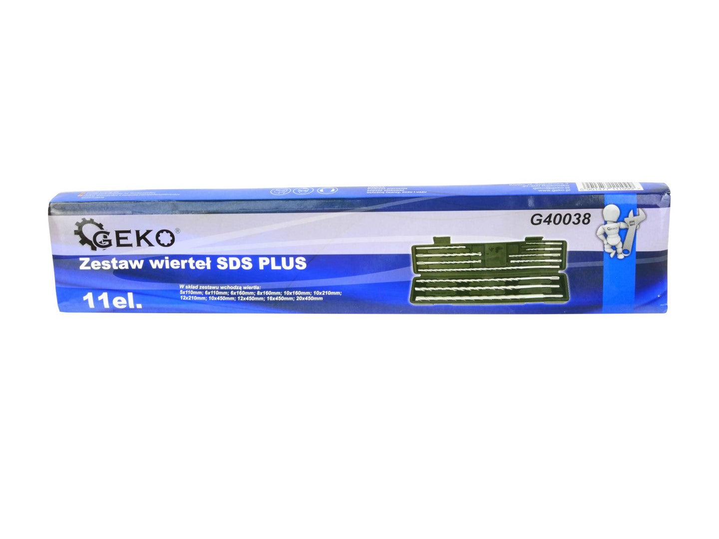 Set burghie pentru beton SDS PLUS 5-16 mm 11 piese