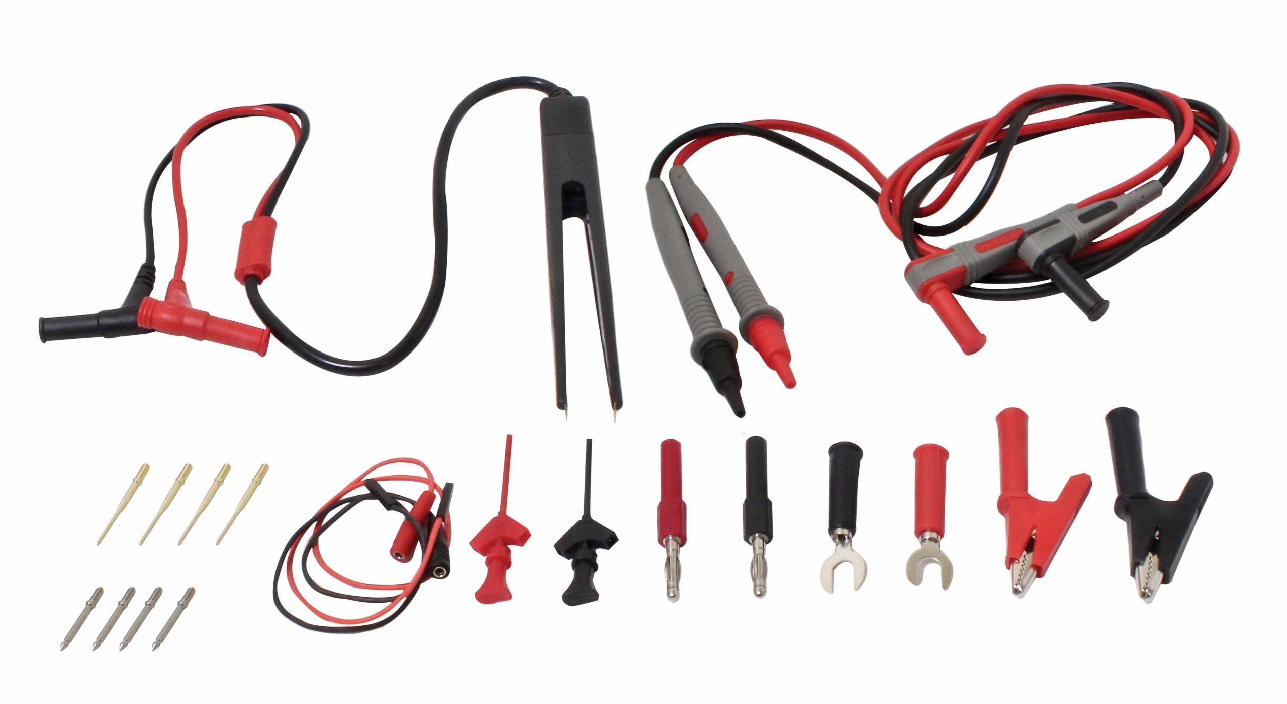 Set cabluri si accesorii pentru multimetru 21 piese SATRA