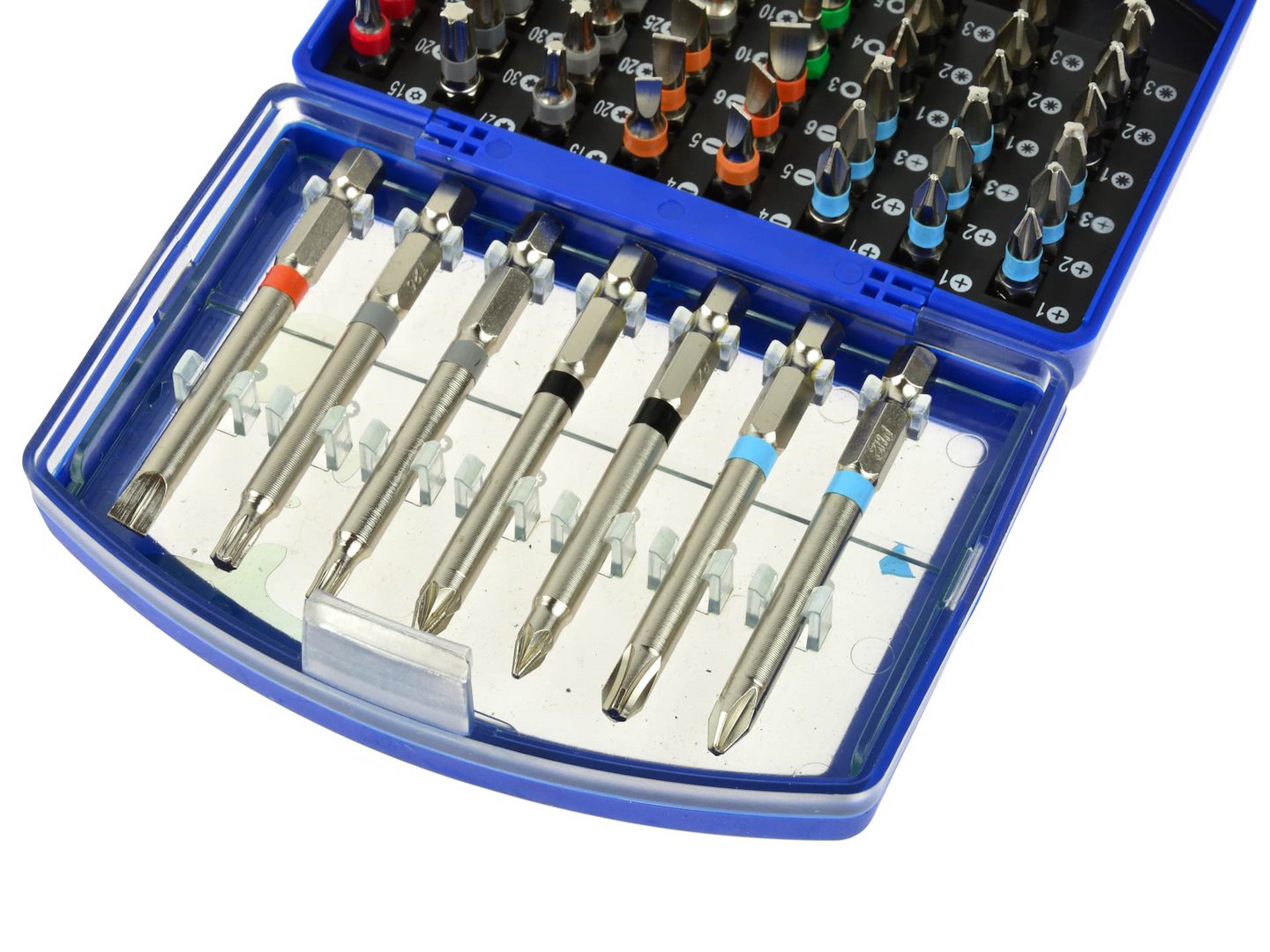 Set capete surubelnita cu biti 56 piese GEKO