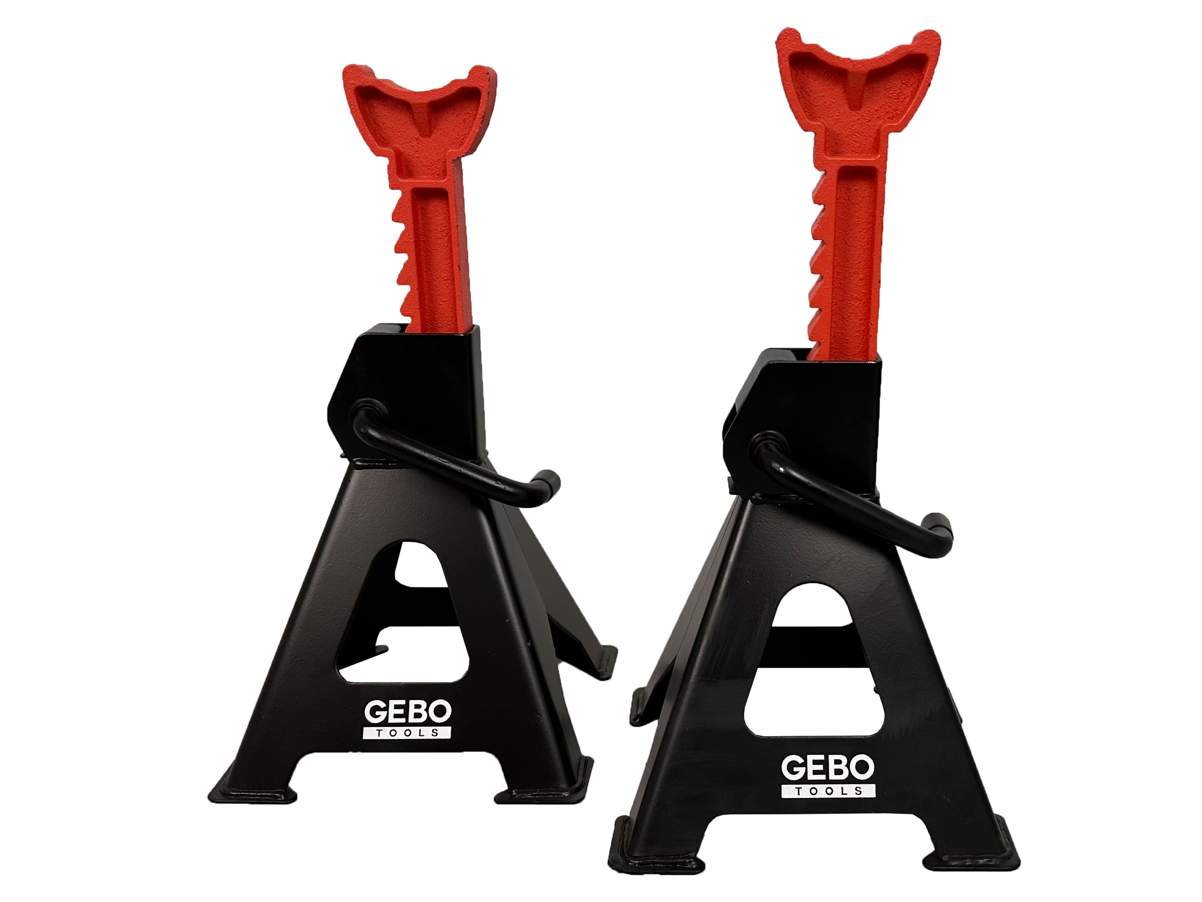 Set capre sustinere auto profesionale 3T suspendat suport auto GEBO TOOLS