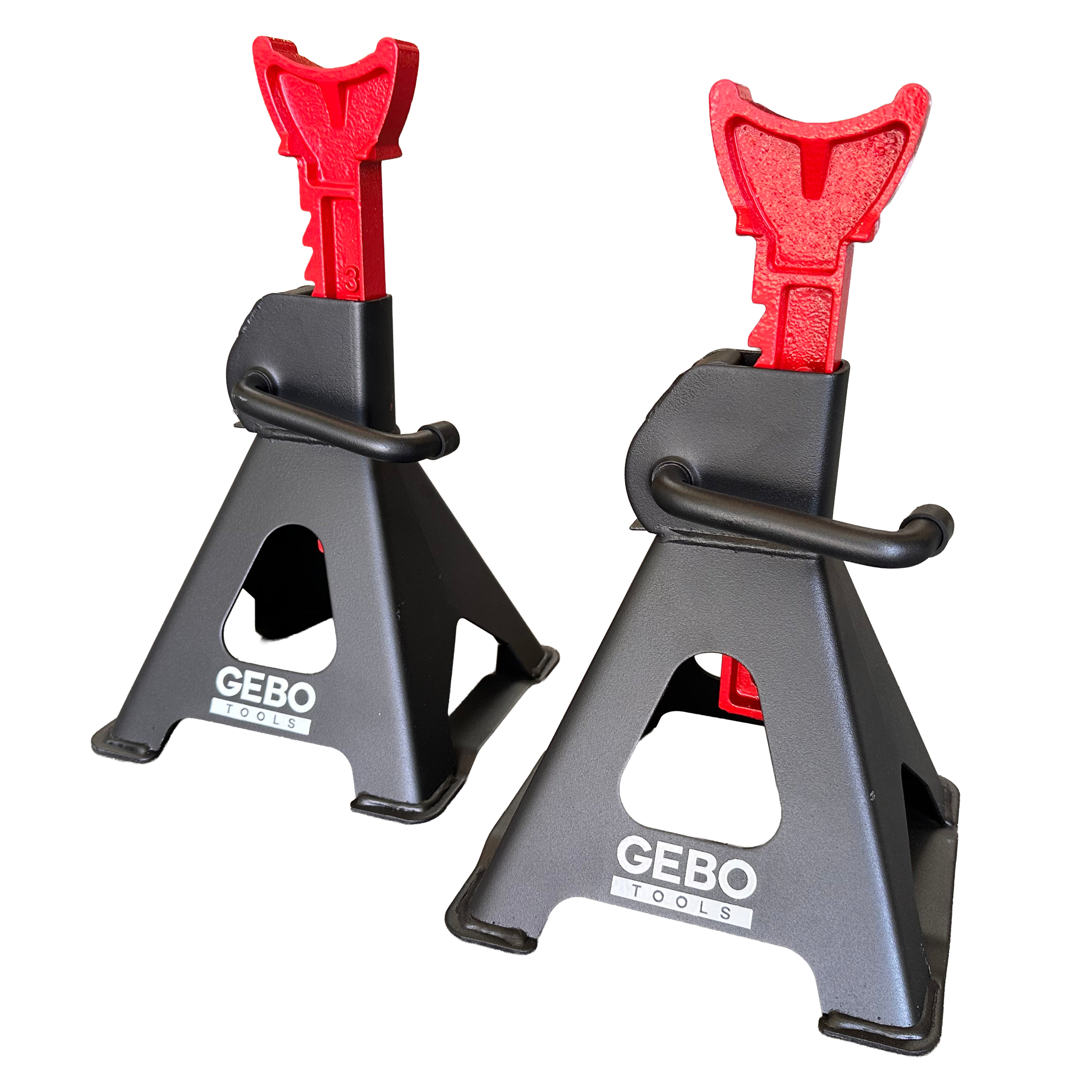 Set capre sustinere auto profesionale 3T suspendate suport auto GEBO TOOLS 2
