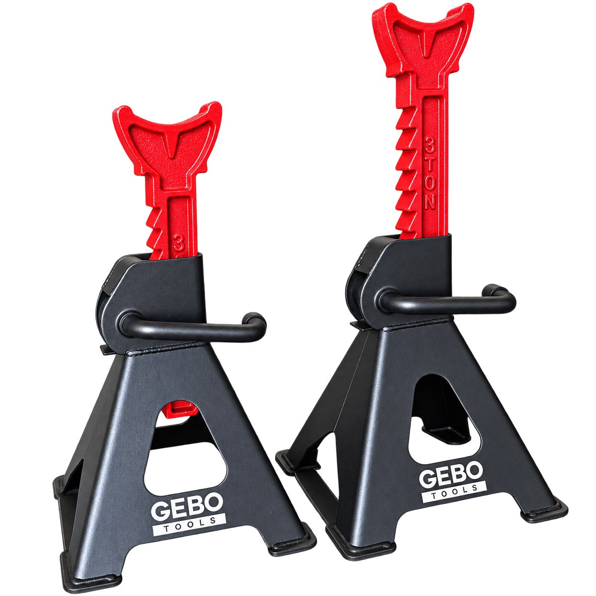 Set capre sustinere auto profesionale 3T suspendate suport auto GEBO TOOLS 2