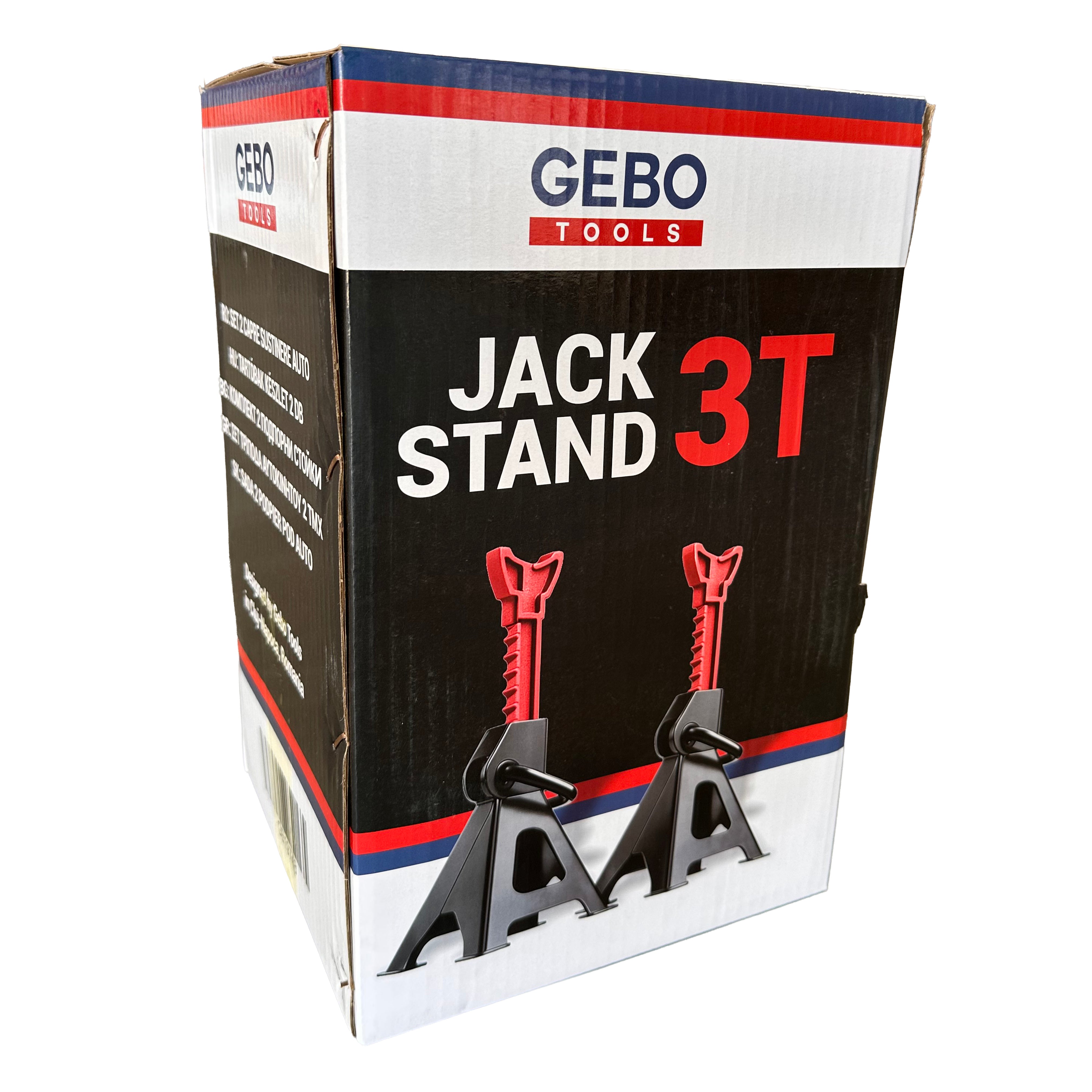 Set capre sustinere auto profesionale 3T suspendate suport auto GEBO TOOLS 2