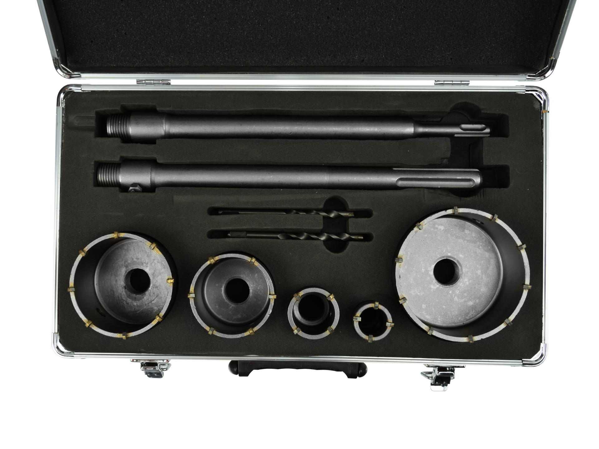 Set carote pentru beton 9 piese