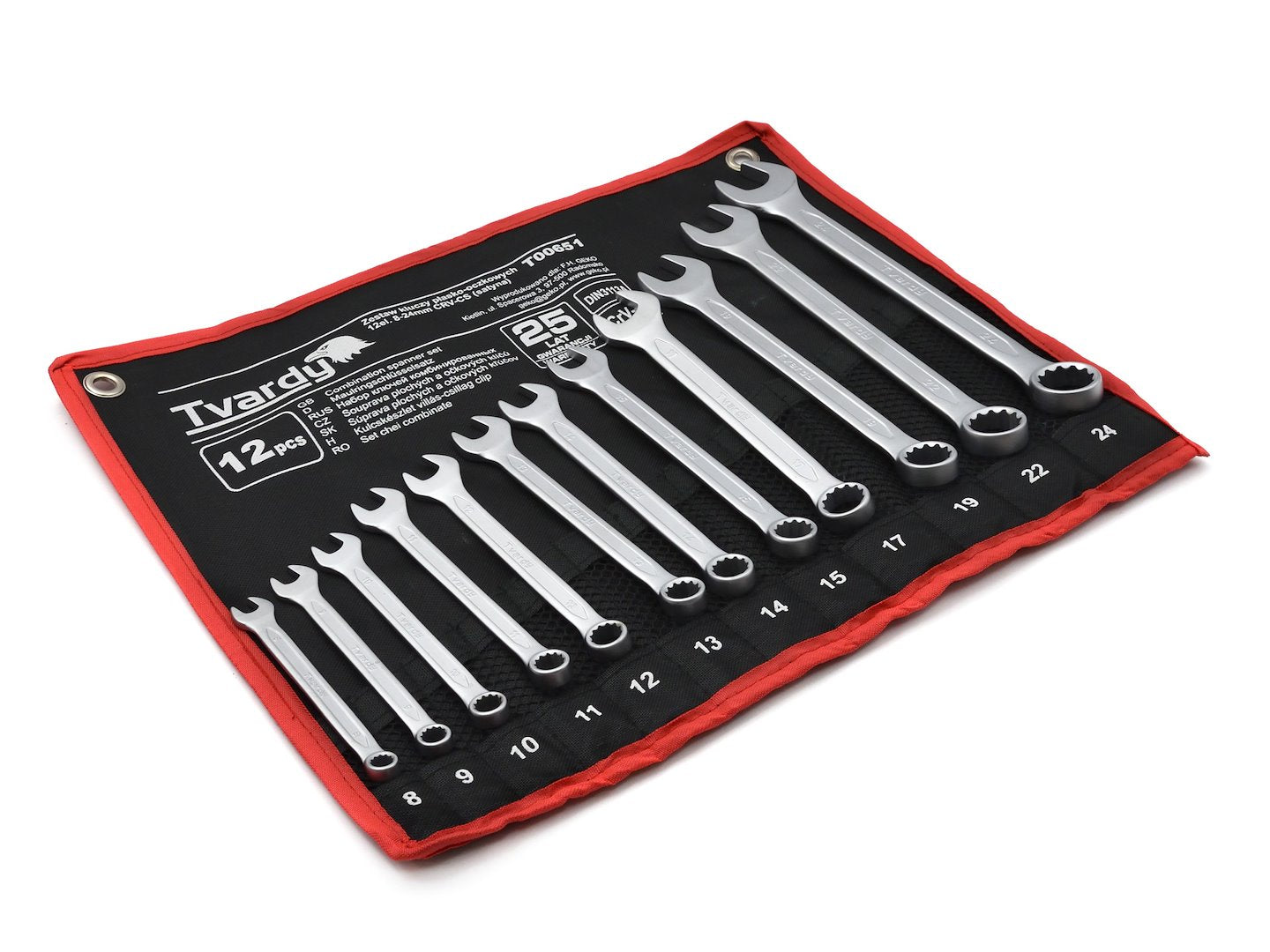 Set chei combinate 8-24mm 12 piese TVARDY