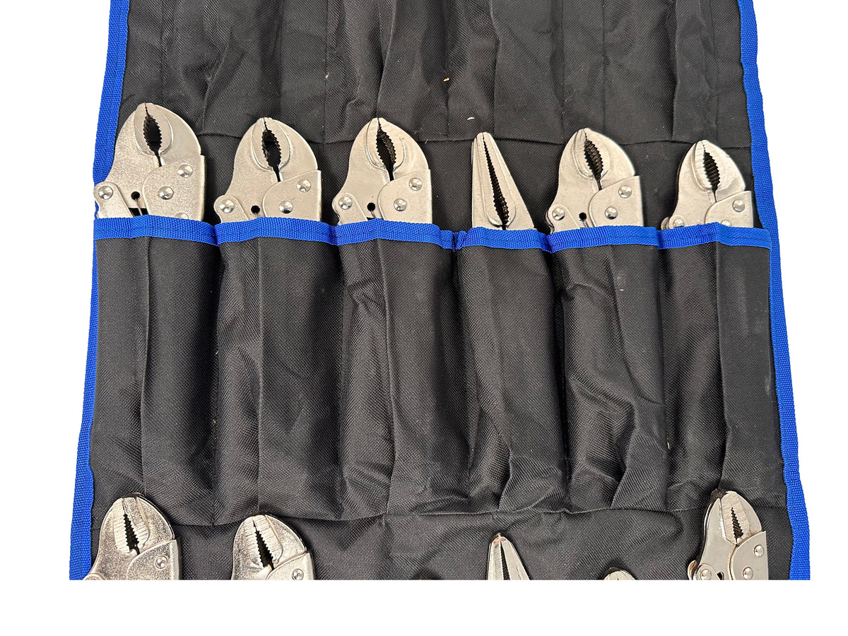 Set clesti autoblocante pt tinichigerie 16 piese GEBO TOOLS