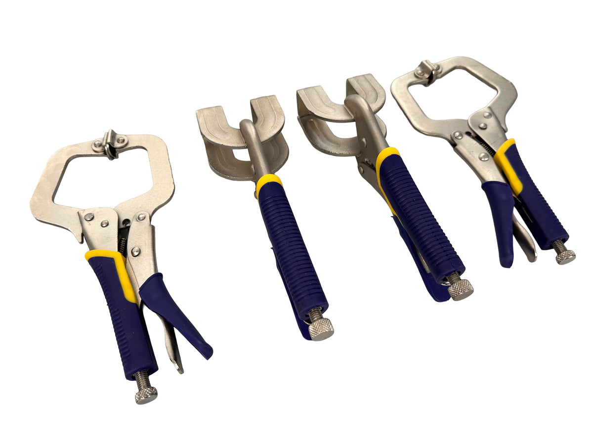 Set clesti autoblocante pt tinichigerie 16 piese GEBO TOOLS