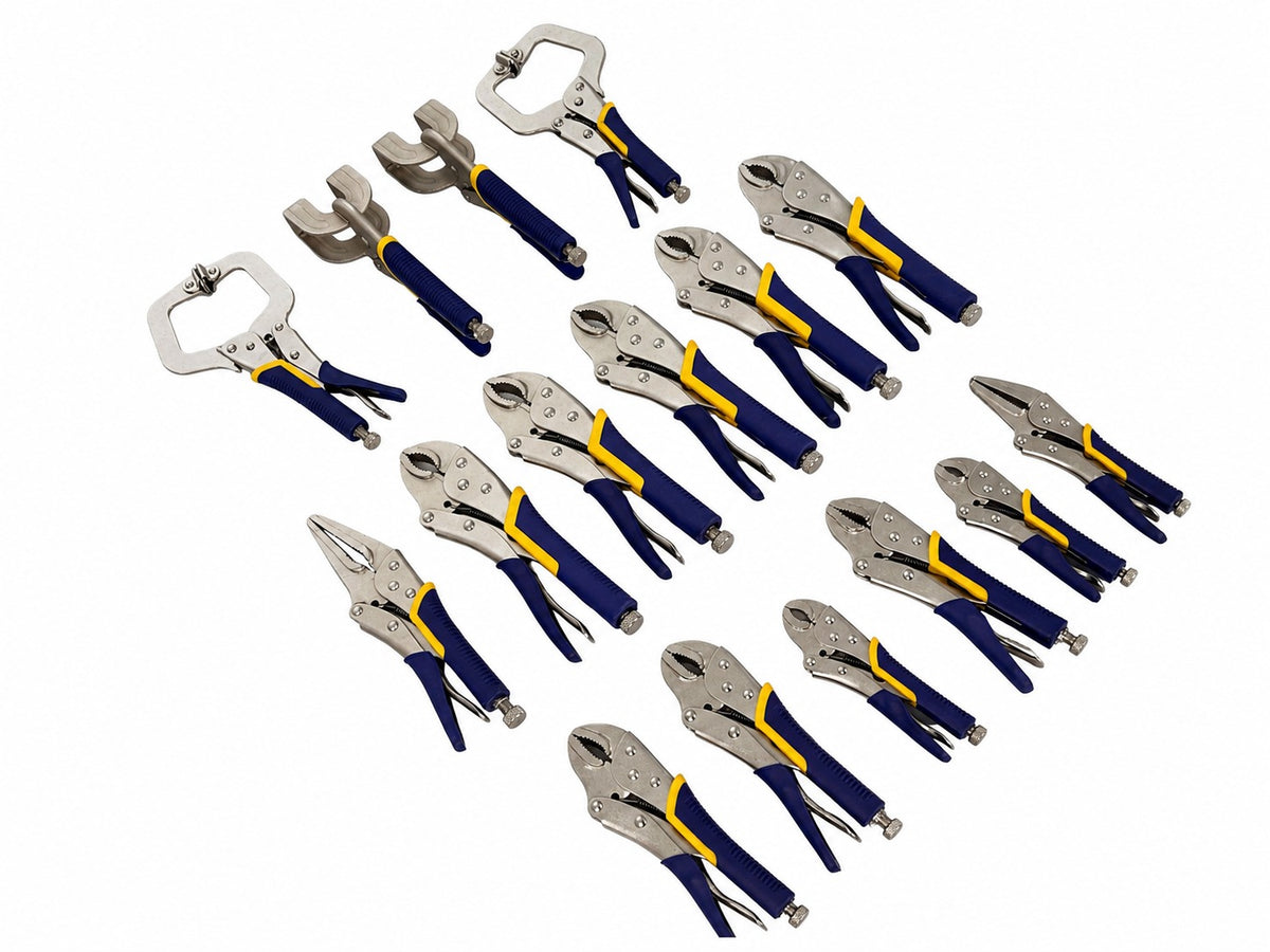 Set clesti autoblocante pt tinichigerie 16 piese GEBO TOOLS