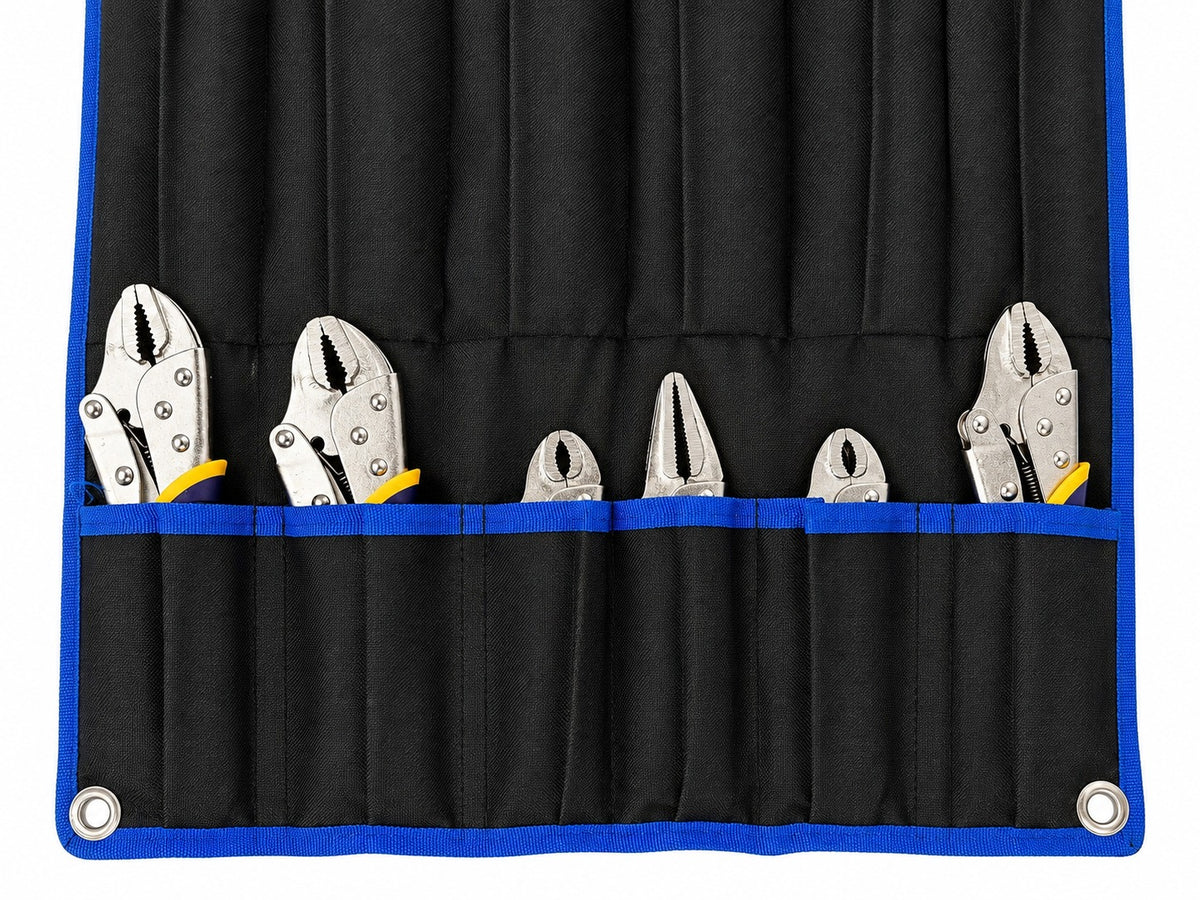 Set clesti autoblocante pt tinichigerie 16 piese GEBO TOOLS