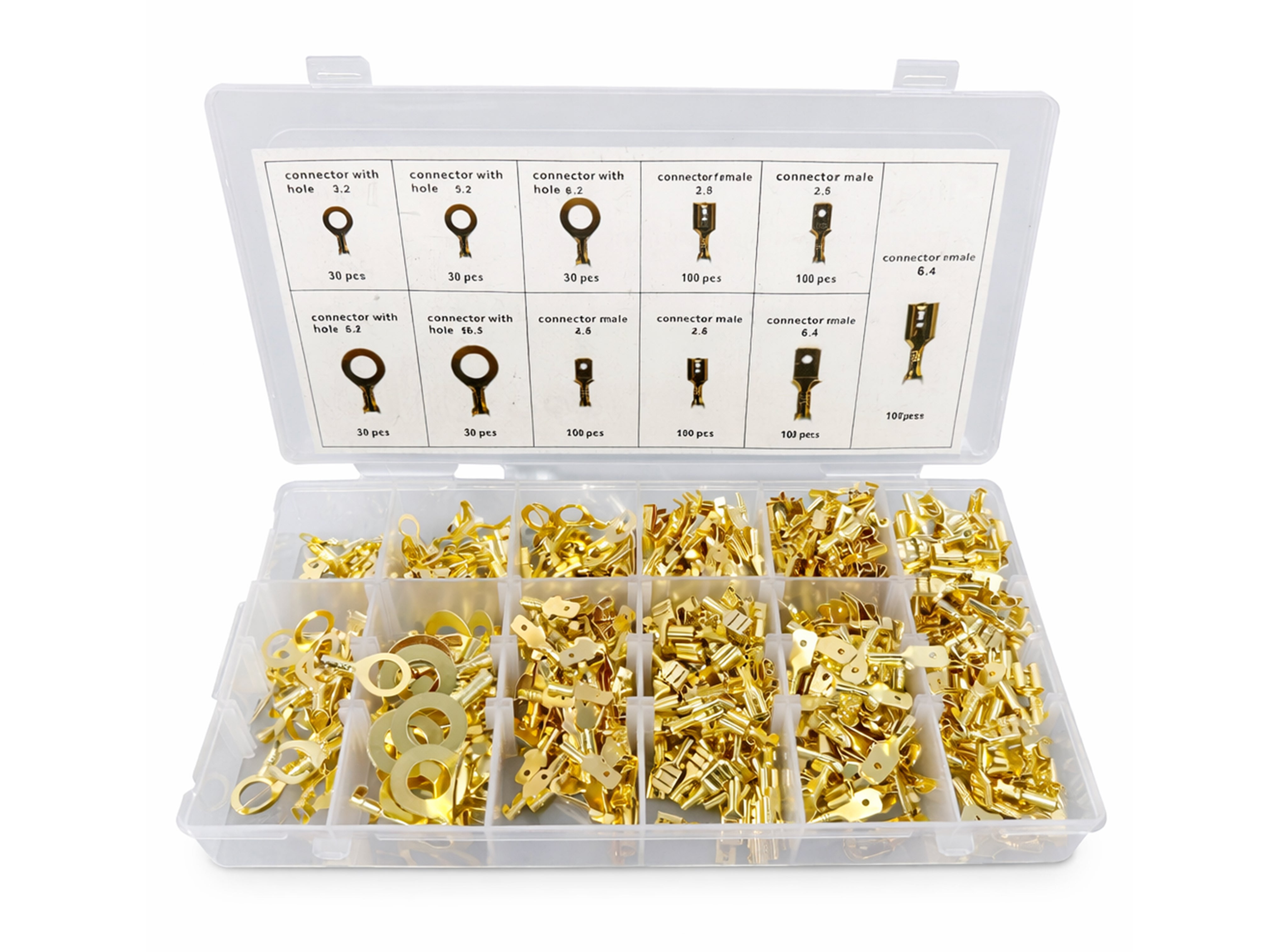 Set conectori cablu auto 750 piese GEBO TOOLS