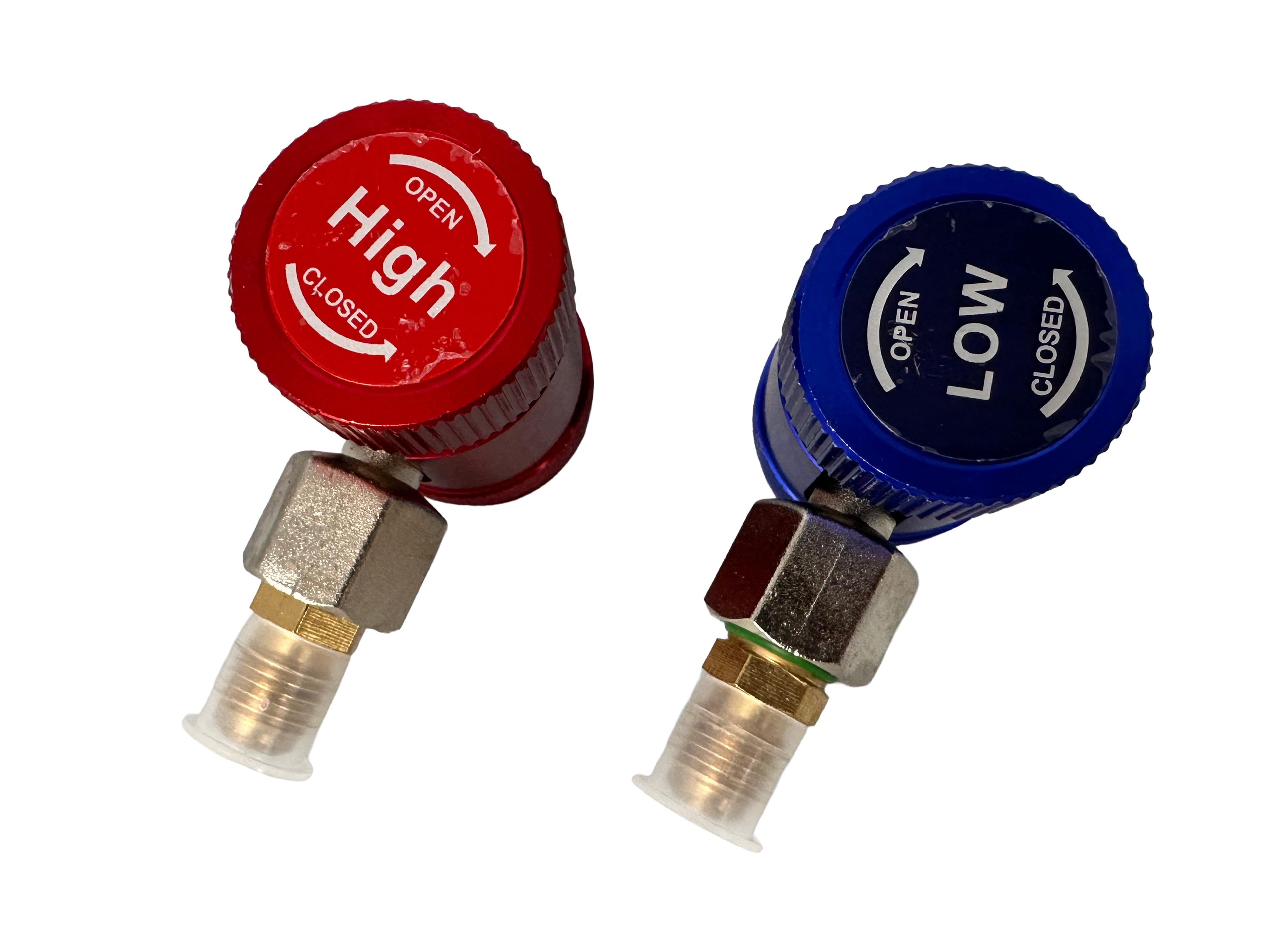 Set cupla rapida cu robinet si adaptor r1234yf pentru aparate de clima 90 grade GEBO TOOLS