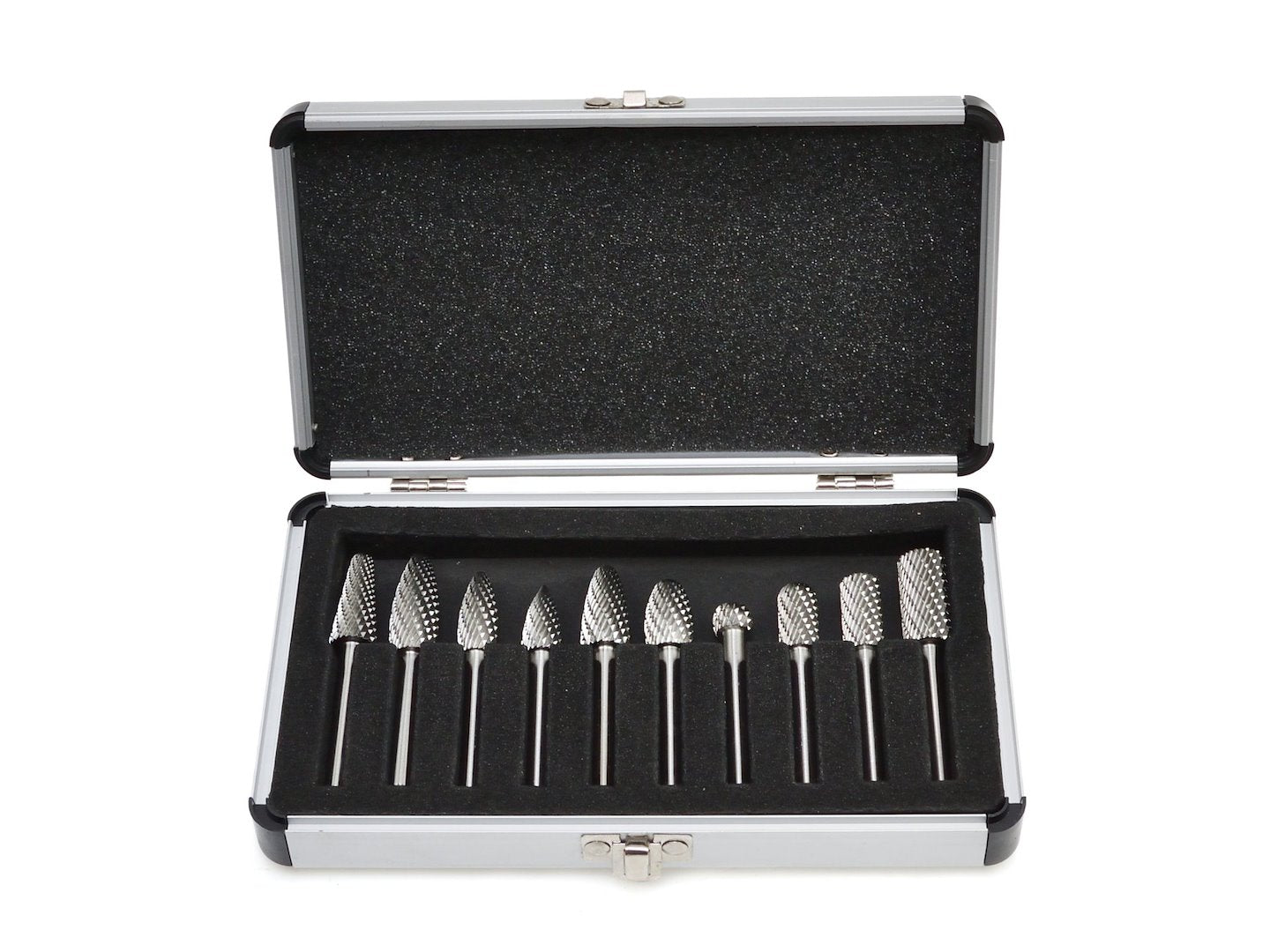 Set de 10 freze din carbura pentru biax