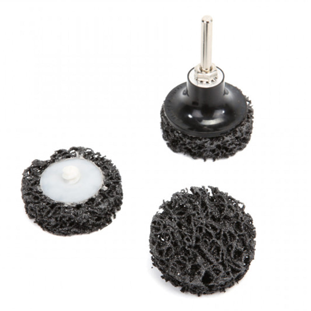 Set de 3 discuri de slefuit 50mm cu tija 6mm