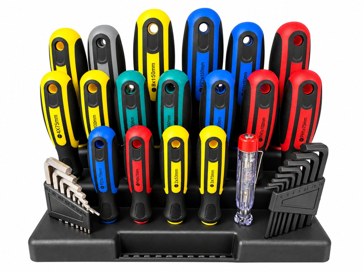 Set de 44 surubelnite TORX imbus stea lata GEBO TOOLS