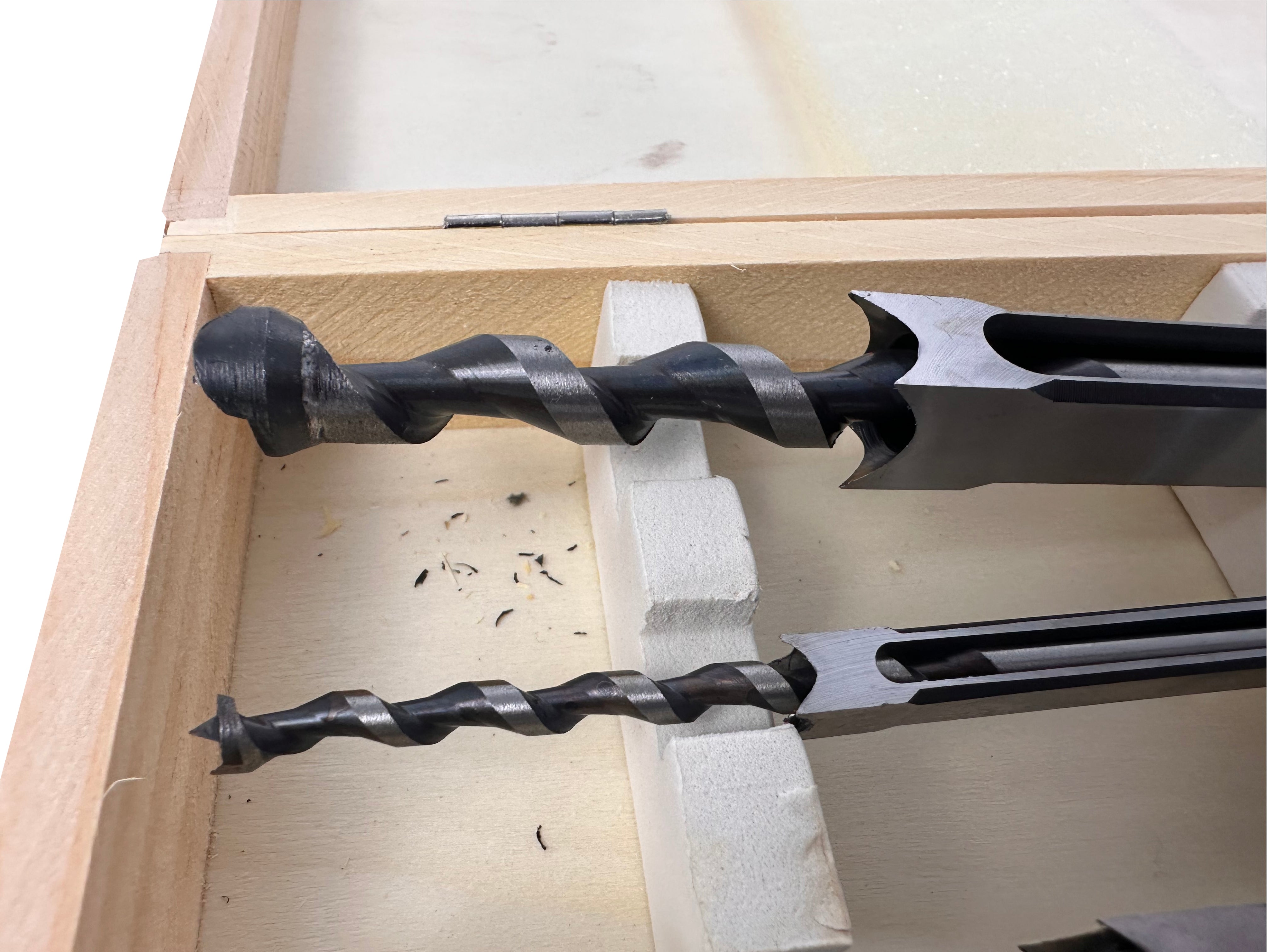 Set de 4 burghie pentru gaurit patrate in lemn GEBO TOOLS