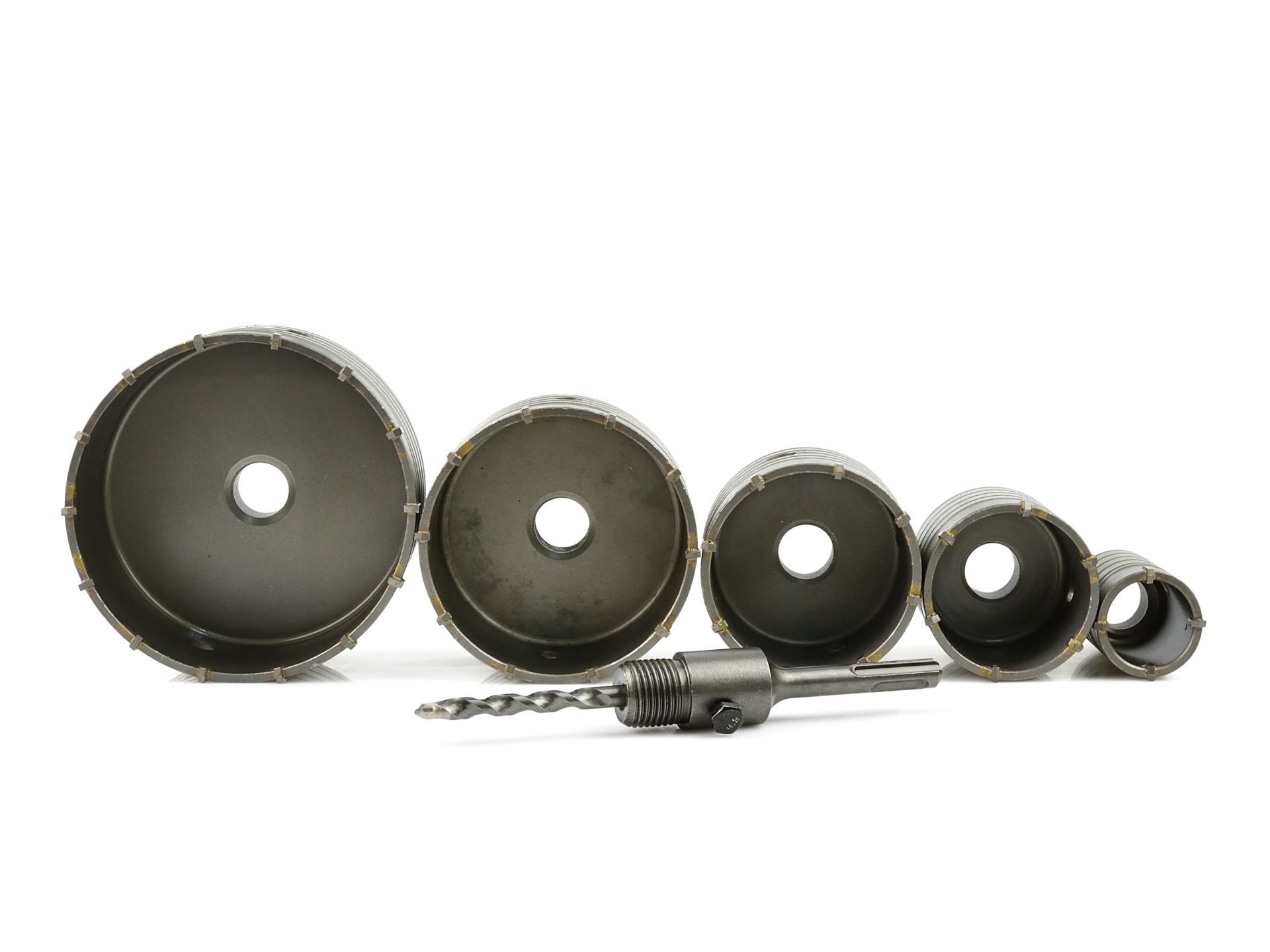 Set de 6 carote cu vidia SDS-plus pentru beton
