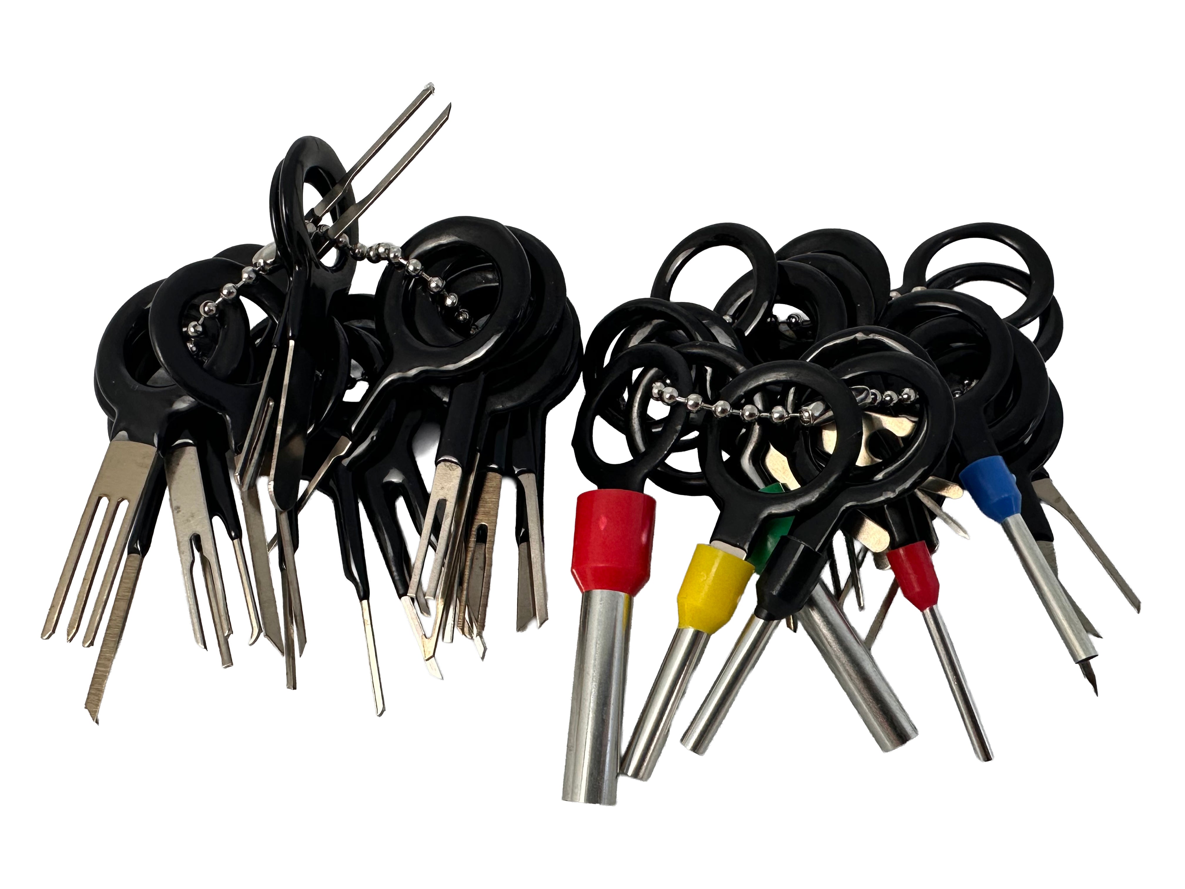 Set demontat terminale pini din prize si cuple electrice 38 piese GEBO TOOLS