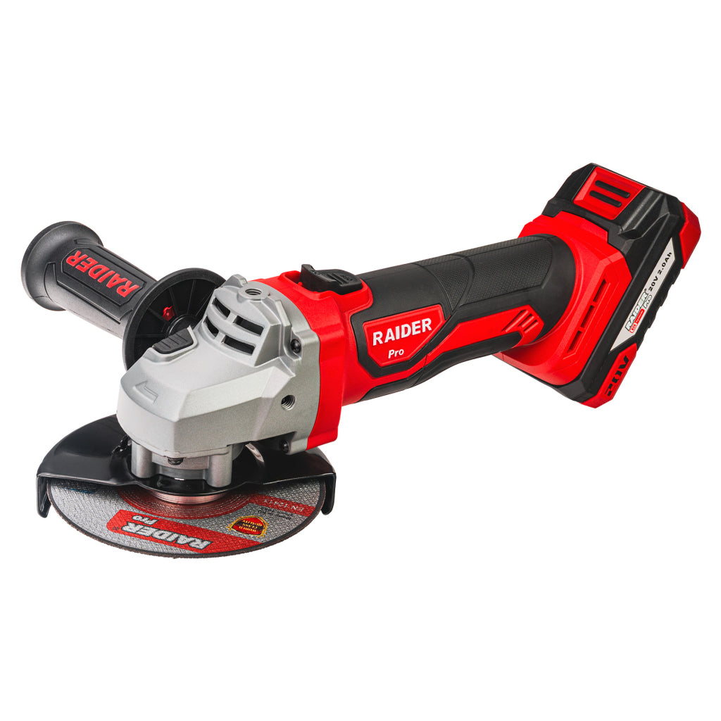Set masina de gaurit si insurubat 50NM, pistol cheie cu impact 1/2 320NM, polizor flex unghiular 125mm cu acumulator 2 x 2ah RAIDER PRO