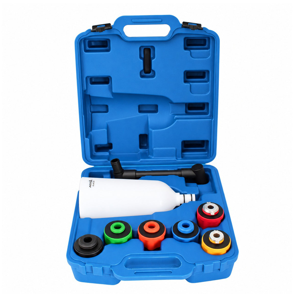 Set palnie cu 8 adaptoare speciale pentru schimb de ulei