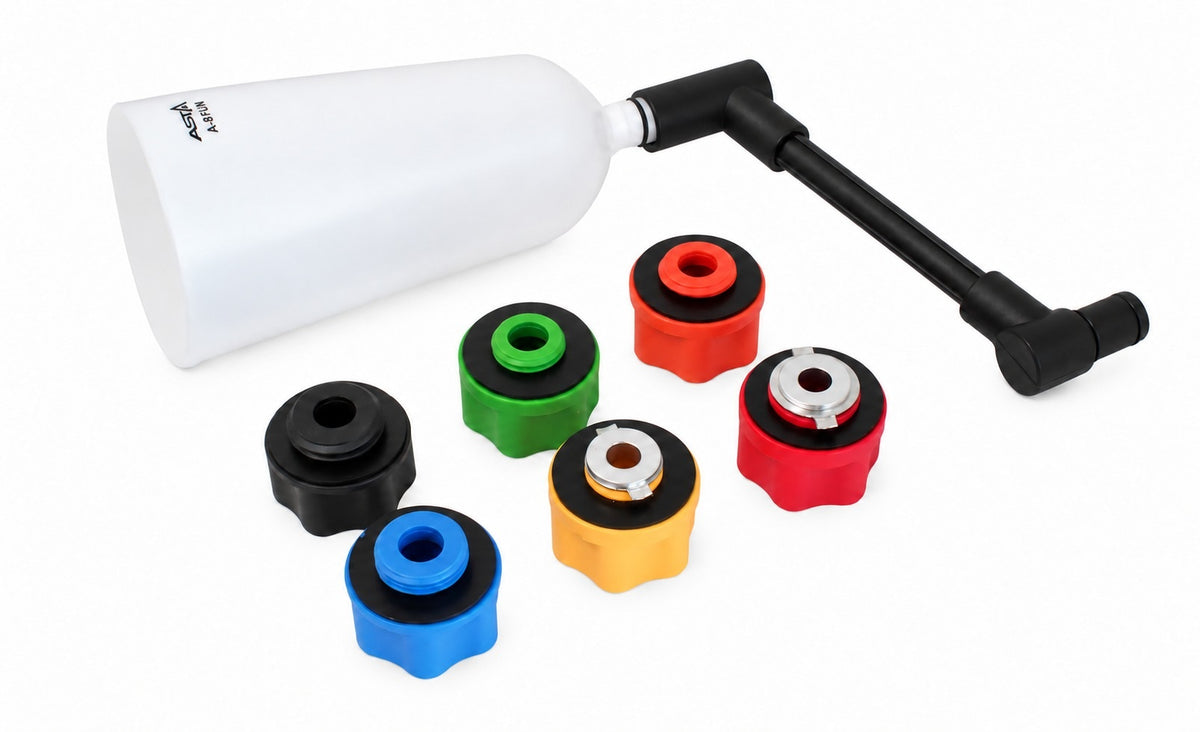 Set palnie cu 8 adaptoare speciale pentru schimb de ulei
