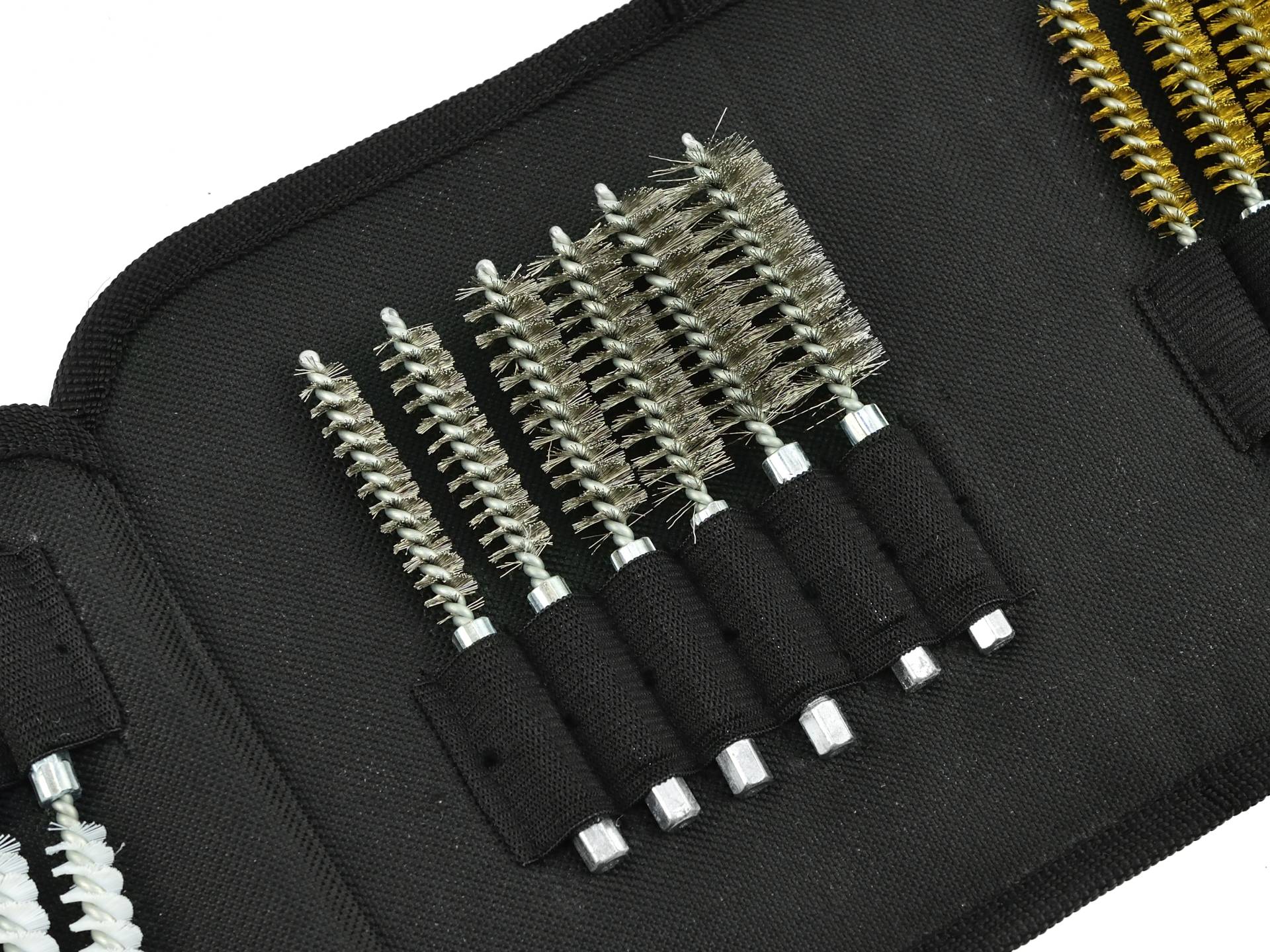 Set perii curatare canale locas injectoare 20 piese