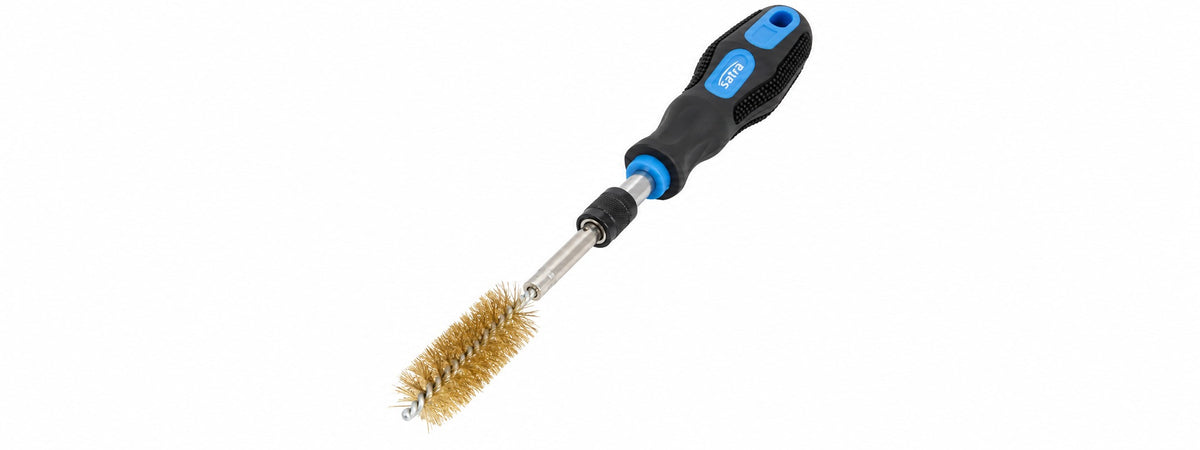 Set perii curatare canale locas injectoare 38 piese