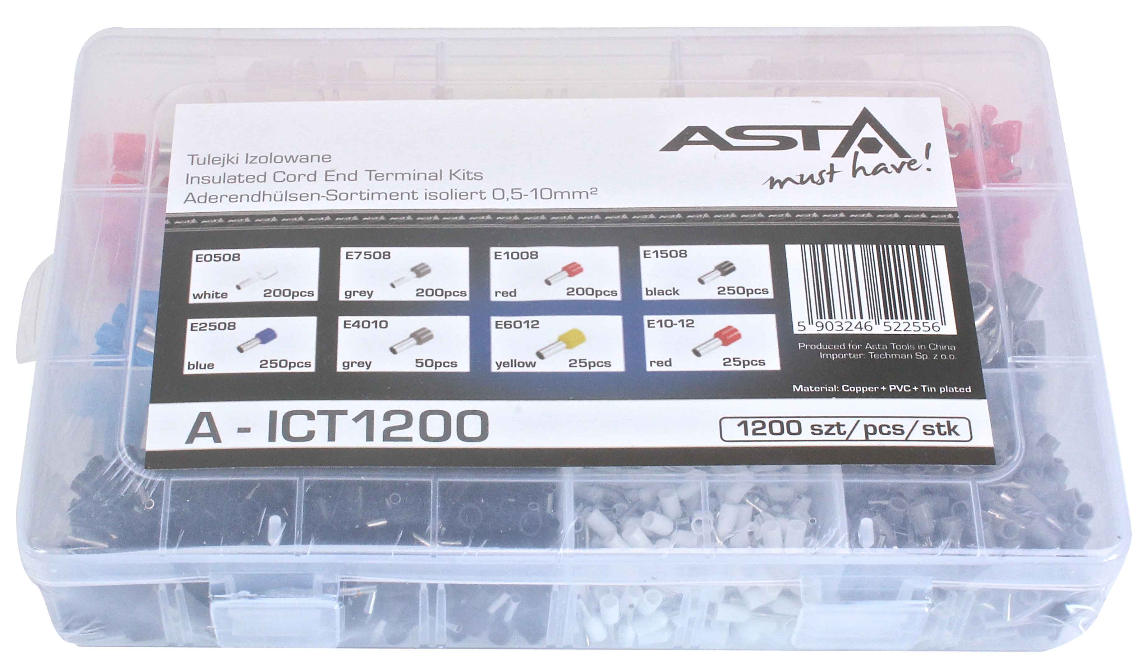 Set pini terminali 1200 piese
