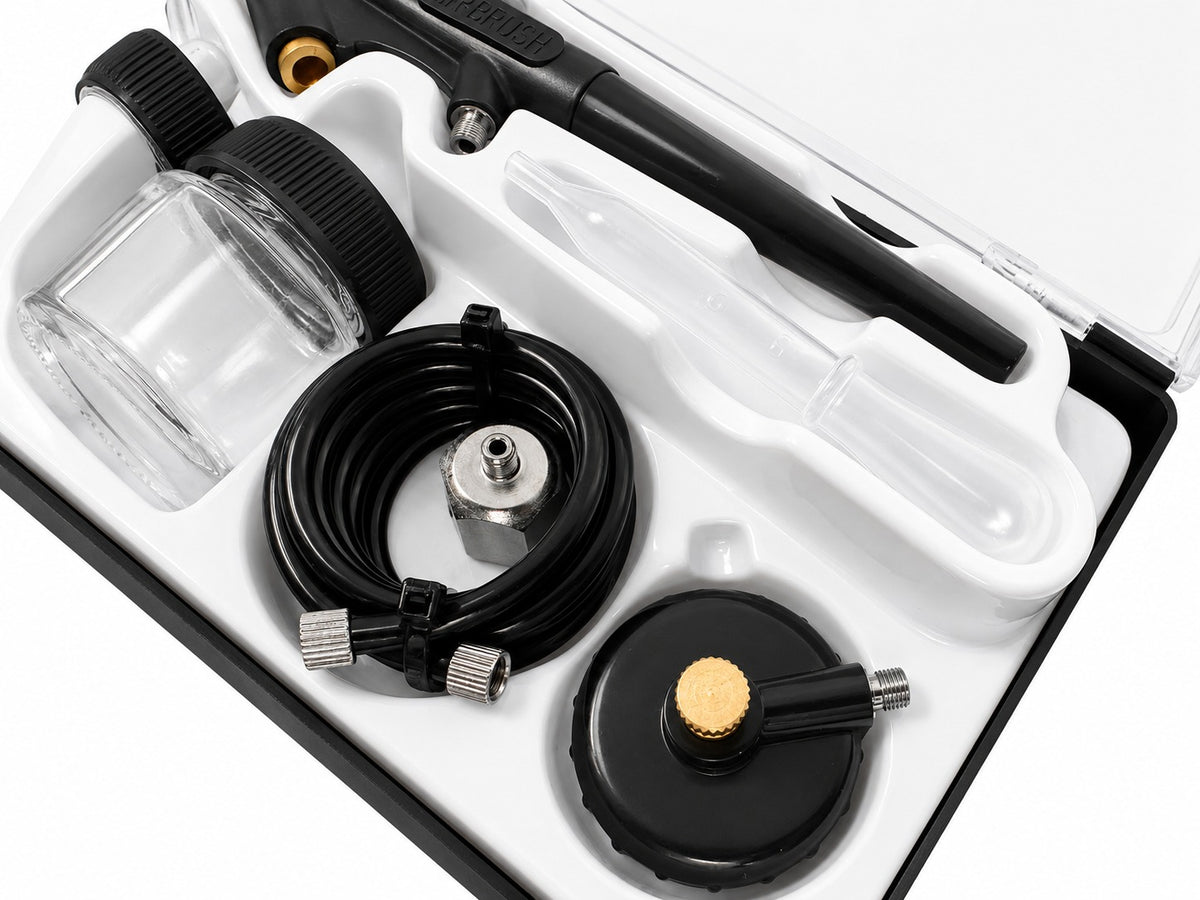 Set pistol aerograf 6 piese BD138 GEBO TOOLS