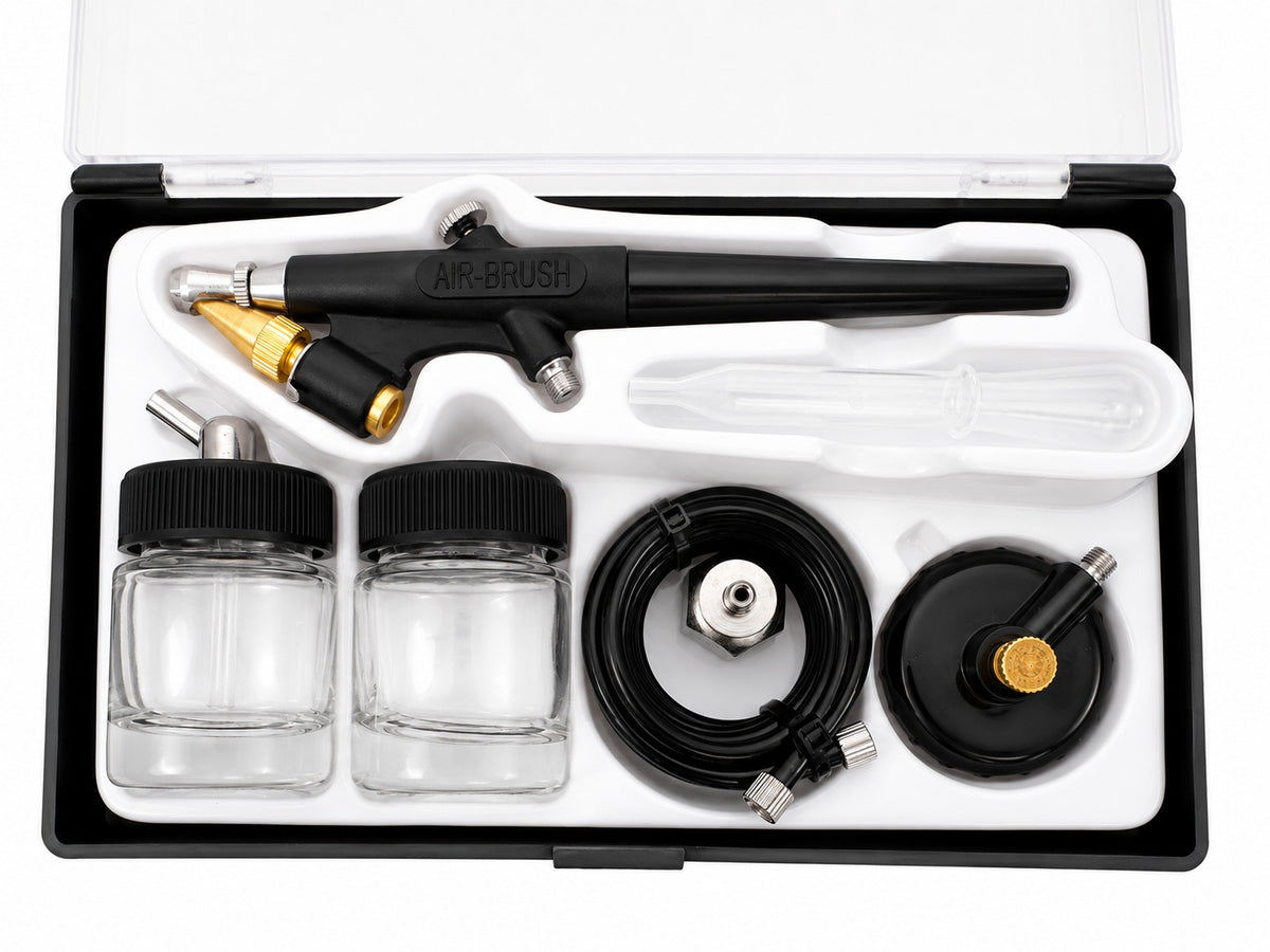 Set pistol aerograf 6 piese BD138 GEBO TOOLS