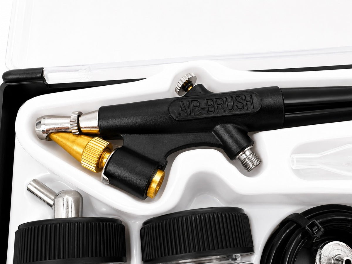 Set pistol aerograf 6 piese BD138 GEBO TOOLS