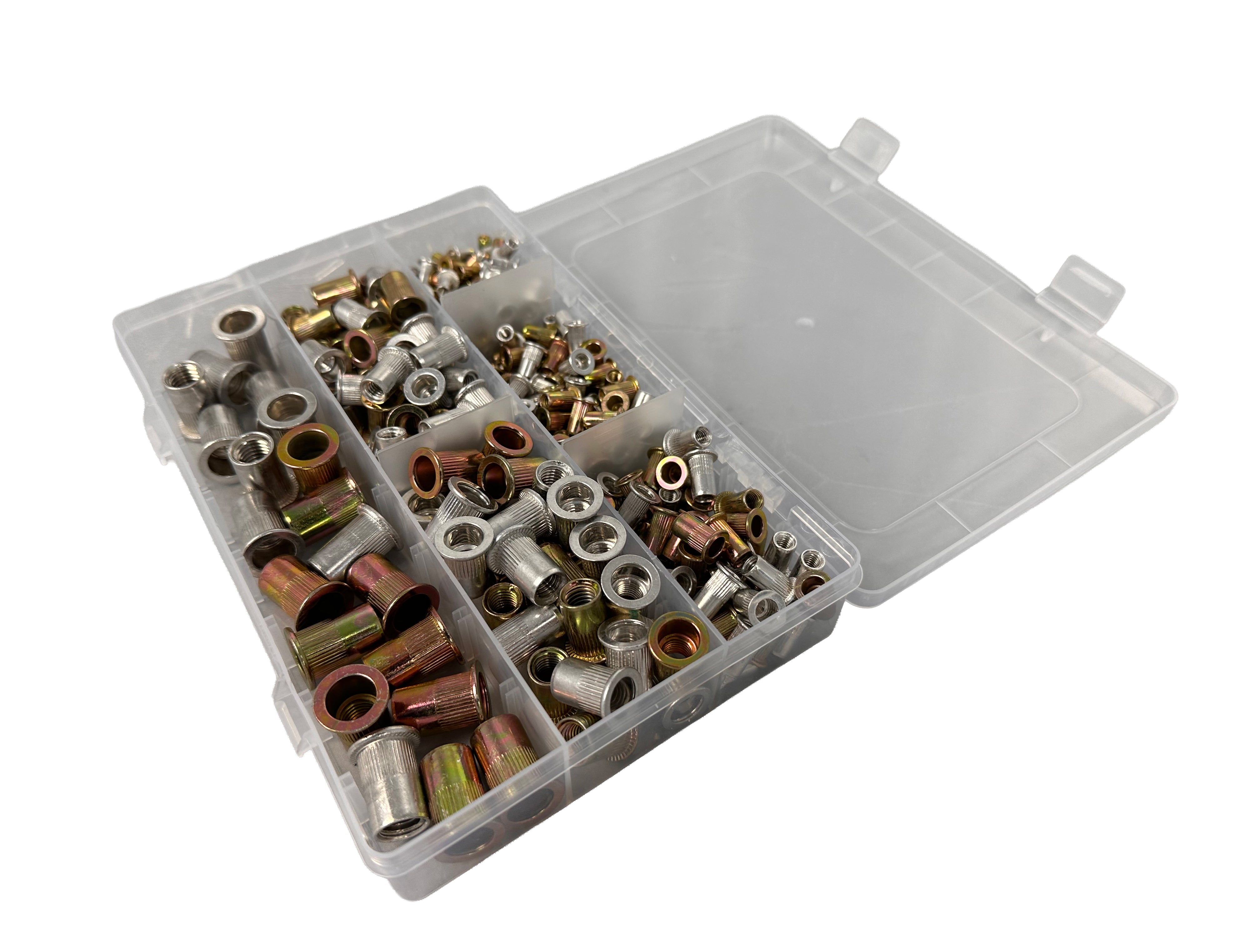 Set piulite nituibile m3-m10 300 piese GEBO TOOLS