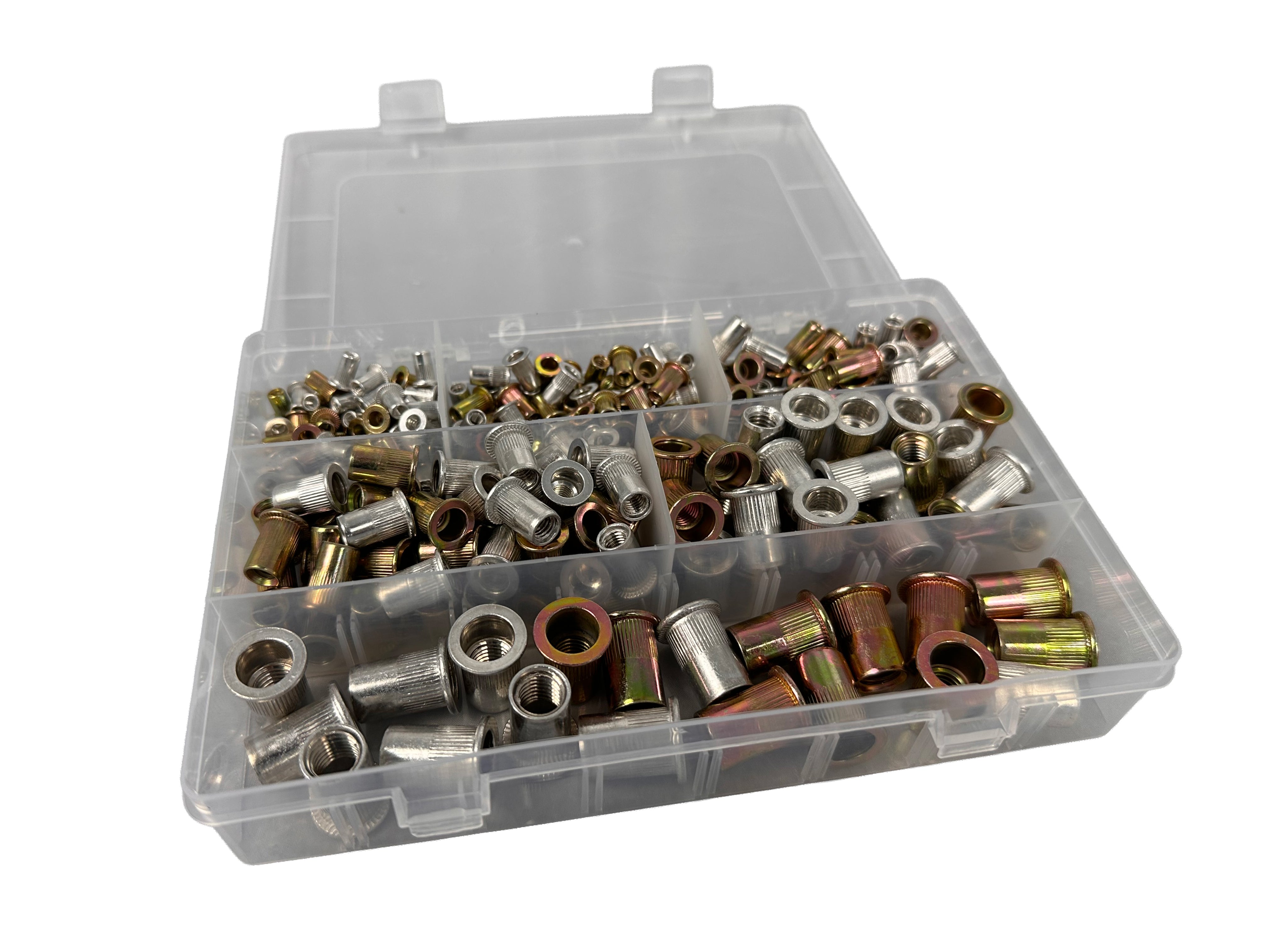 Set piulite nituibile m3-m10 300 piese GEBO TOOLS