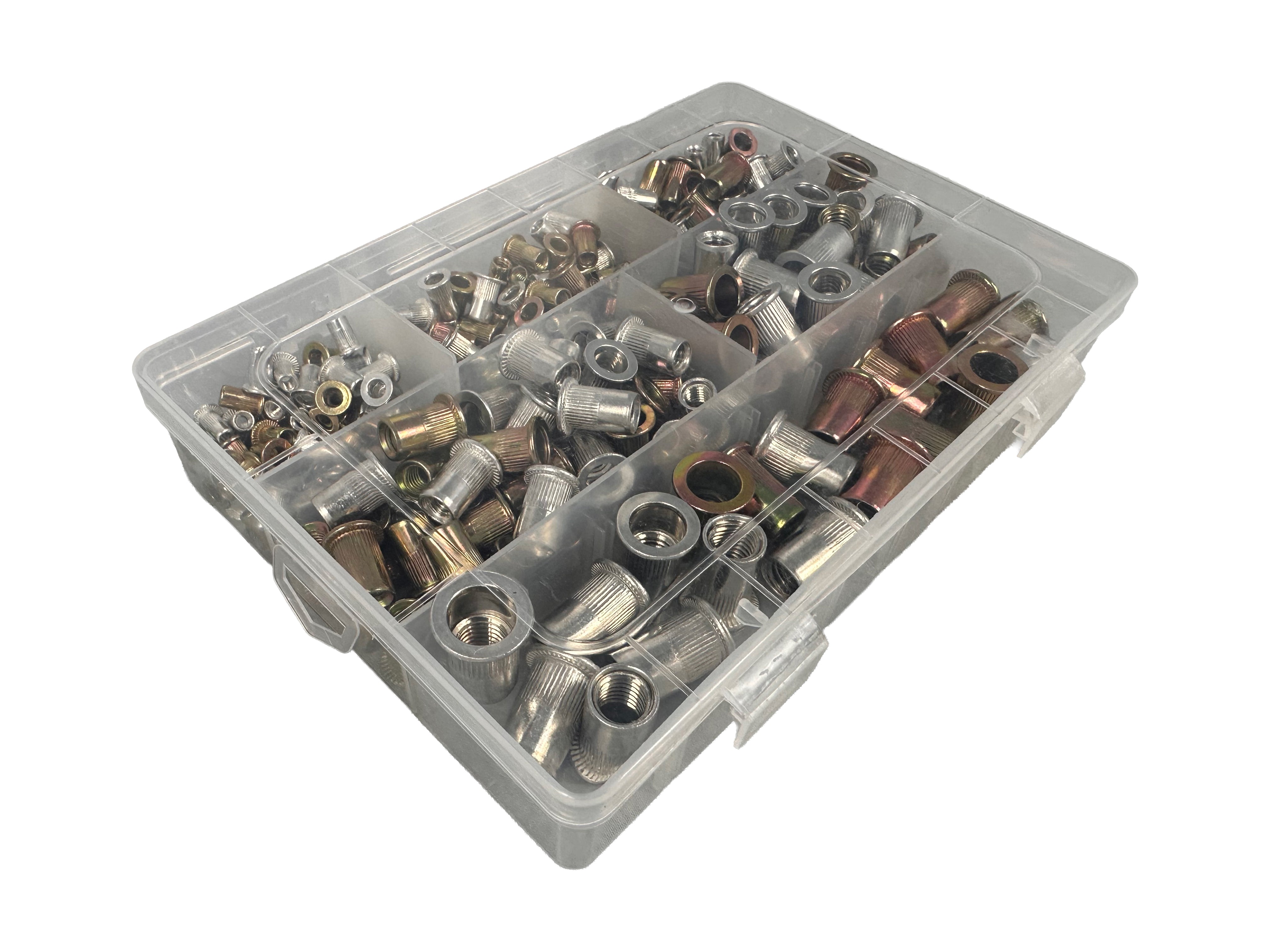 Set piulite nituibile m3-m10 300 piese GEBO TOOLS