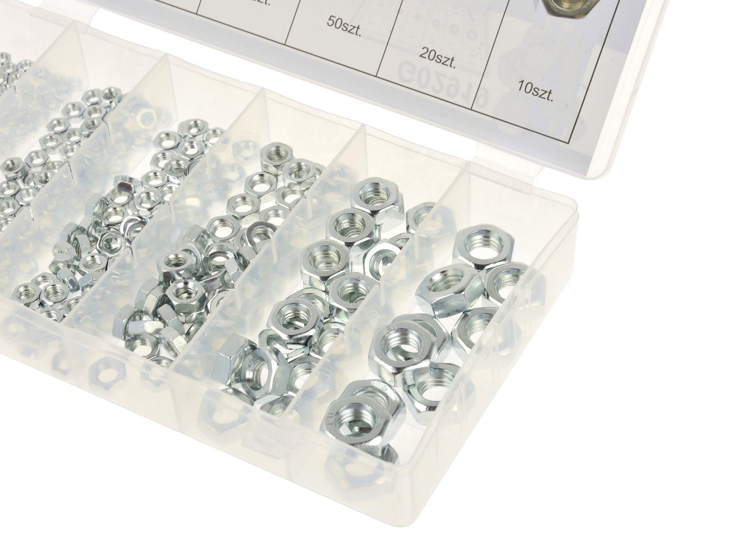 Set piulite otel inoxidabil 300 piese GEKO