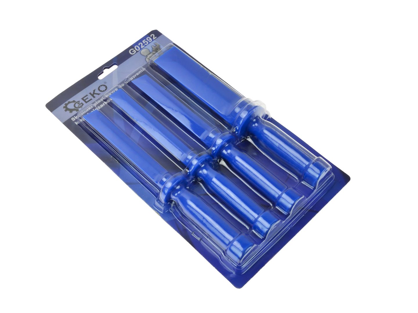 Set raclete pentru indepartat contragreutati roti, 4 piese - GEKO